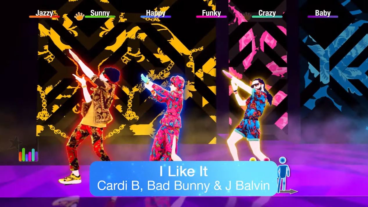 【3大必玩減肥遊戲：Just Dance】若說到爆汗體感遊戲，舞蹈節奏遊戲絕對當之無愧！其中《Just Dance》系列作品絕對是大家熟悉的一款。（《Just Dance》遊戲截圖）