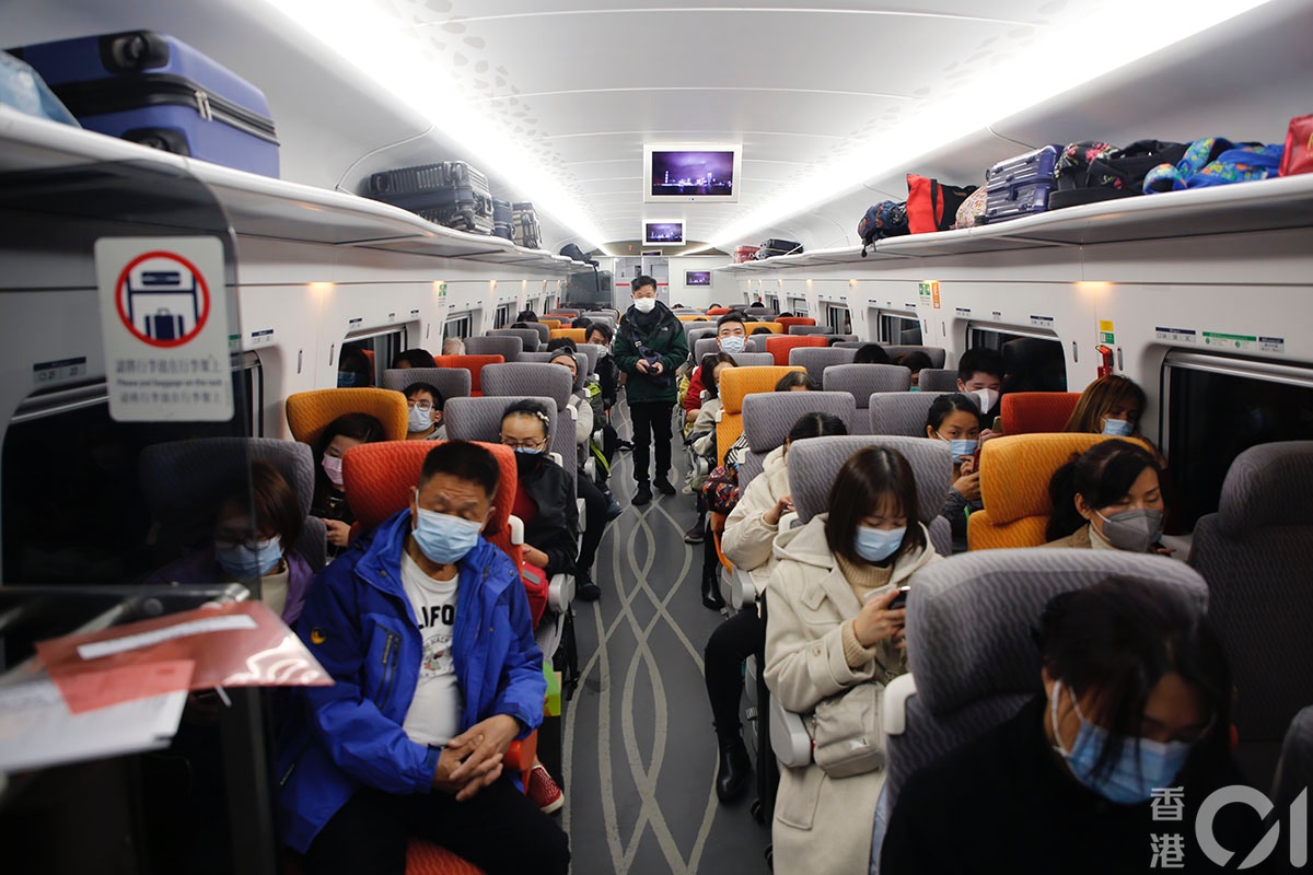 港府於去年1月30日凌晨起關閉高鐵西九龍站、紅磡直通車。（資料圖片/勞顯亮攝）