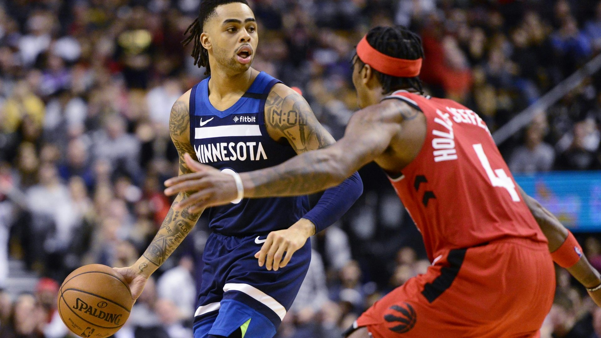 【NBA】速龍擒木狼豪取15連勝 羅素首戰輸波仍享受 【NBA】速龍擒木狼豪取15連勝 羅素首戰輸波仍享受