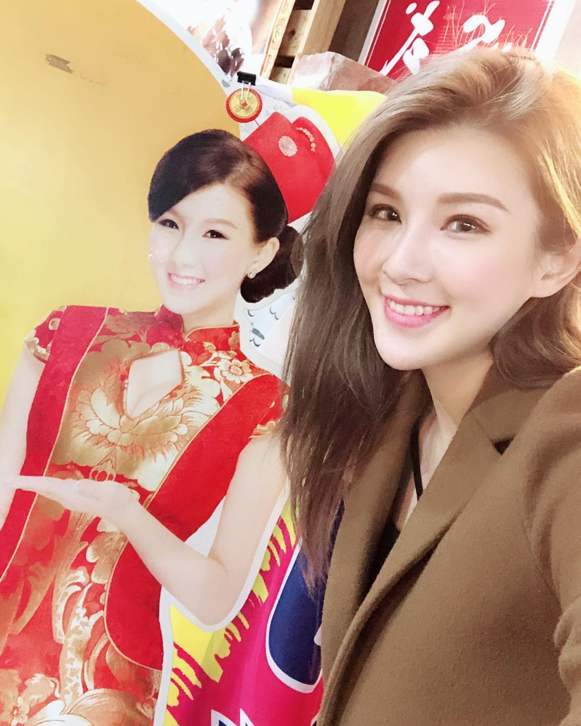 愛語莎是樂透彩券的代言人。(愛語莎IG圖片) 愛語莎是樂透彩券的代言人。(愛語莎IG圖片)