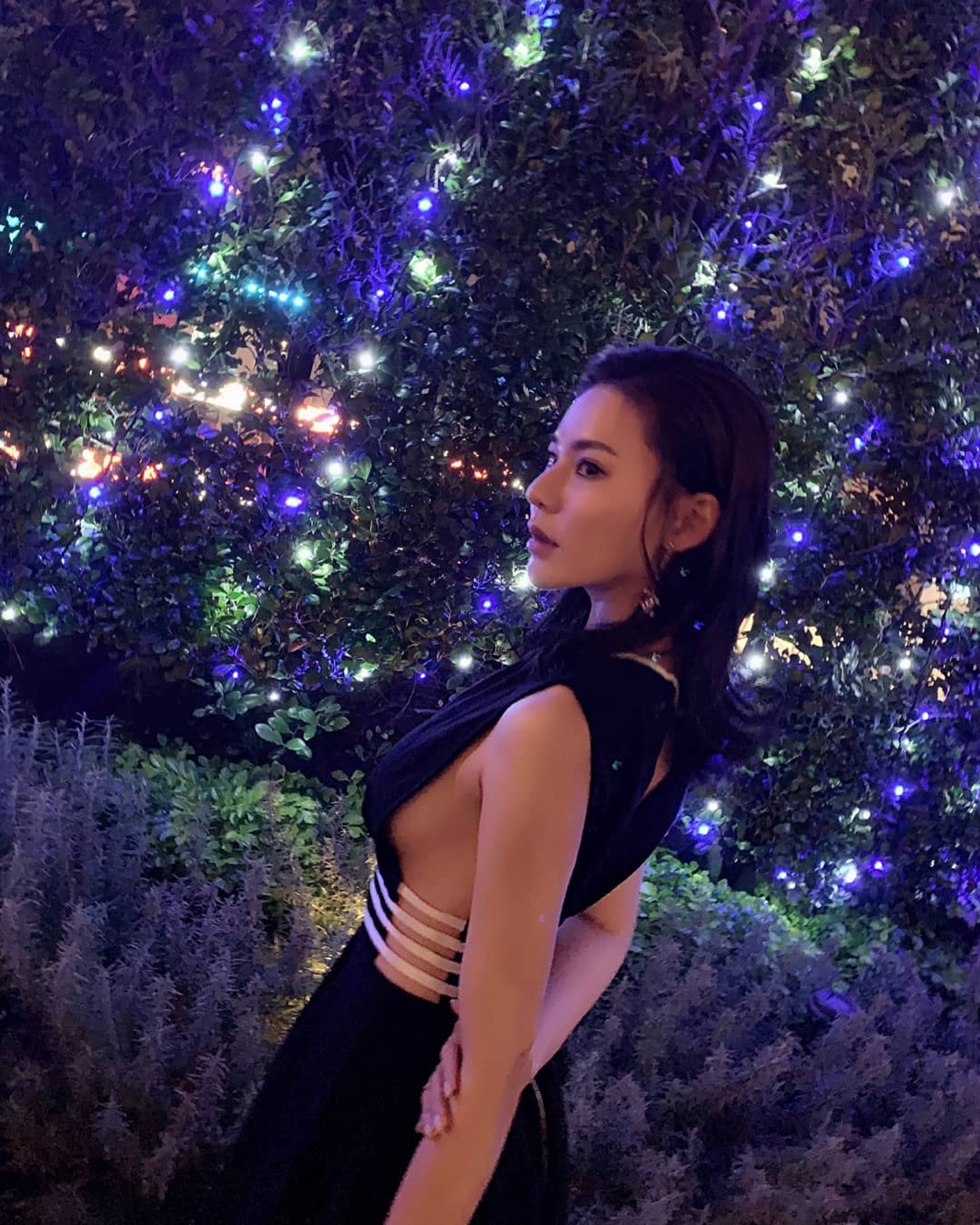 夜景很美。(貝姬IG圖片) 夜景很美。(貝姬IG圖片)