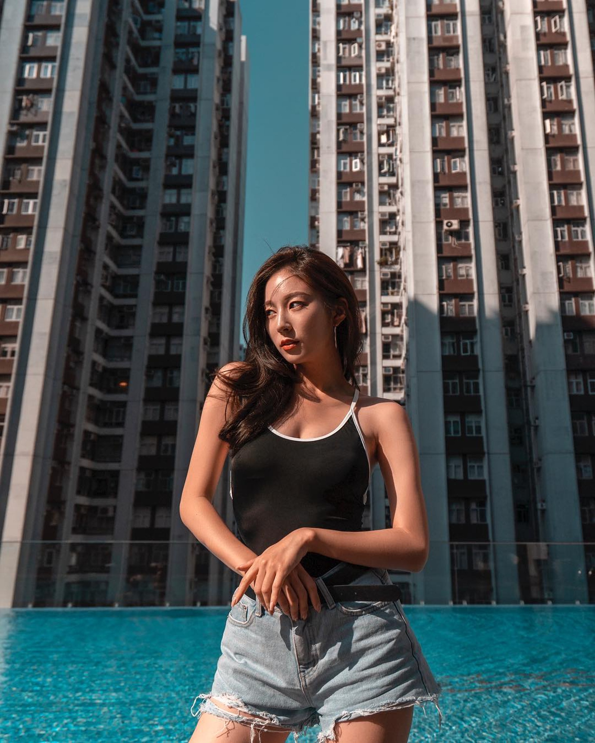 Bora Kim是模特兒外也是一位健身教練。(IG/@wanna_b) Bora Kim是模特兒外也是一位健身教練。(IG/@wanna_b)
