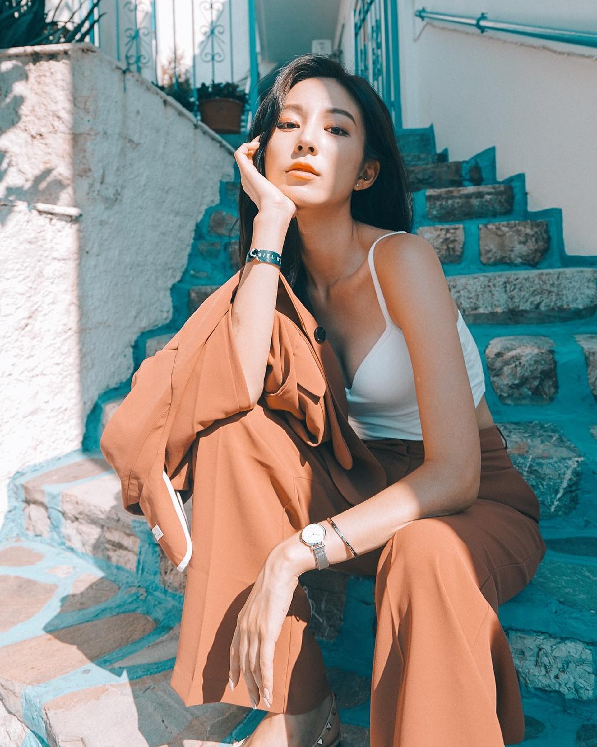 Bora Kim經常上傳泳衣照,大曬姣好身材。(IG/@wanna_b) Bora Kim經常上傳泳衣照,大曬姣好身材。(IG/@wanna_b)