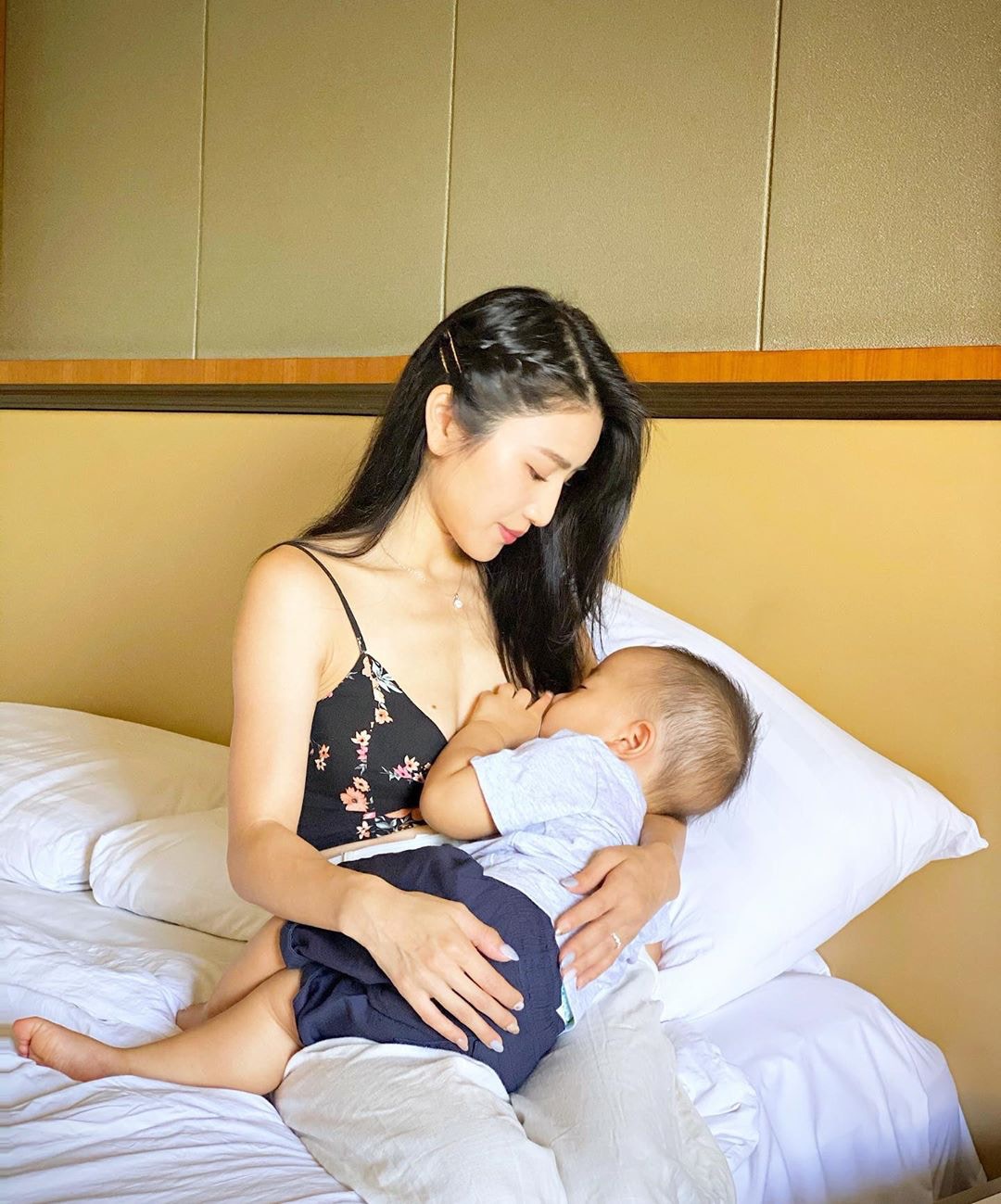 林芊妤不忘貼文祝福大家情人節快樂：「Happy Valentine’s Day」（Instagram／@coffee89921）
