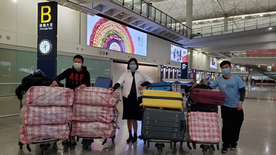 【武漢肺炎】新民黨派員赴印尼買口罩 容海恩:五萬口罩到港 【武漢肺炎】新民黨派員赴印尼買口罩 容海恩:五萬口罩到港