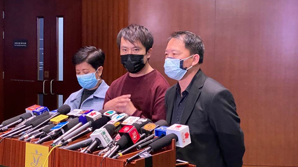 【財政預算案】民主黨晤羅致光促全民派錢 胡志偉料政府正研究 【財政預算案】民主黨晤羅致光促全民派錢 胡志偉料政府正研究
