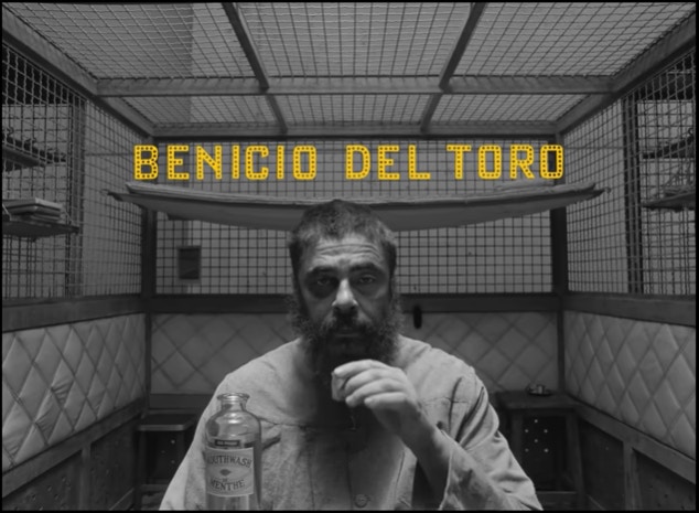 Benicio Del Toro。（《The French Dispatch》預告）