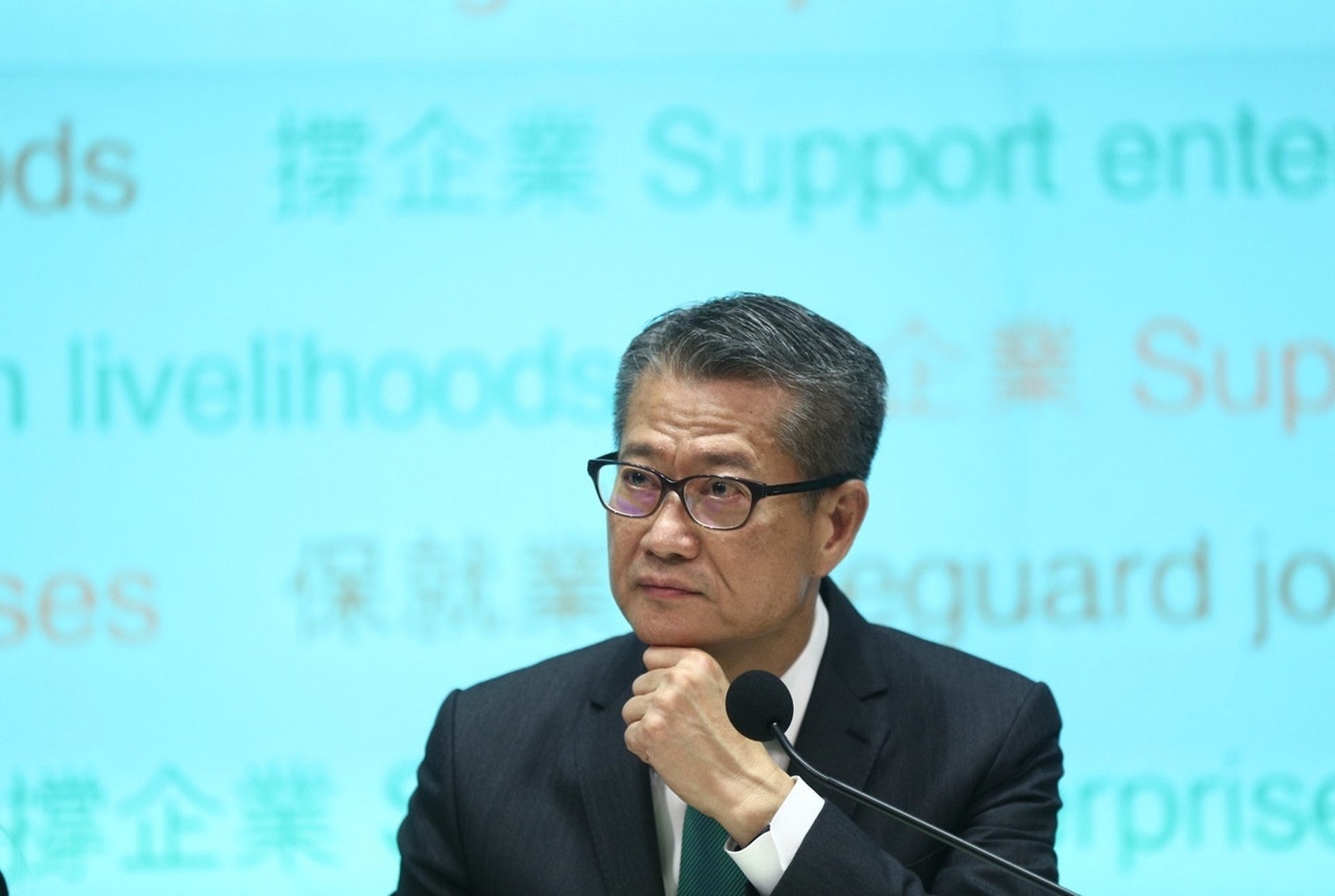財政司司長陳茂波預告,新一個財政年度(2020/21年度)的預計財政赤字可能是歷來最高。(資料圖片) 財政司司長陳茂波預告,新一個財政年度(2020/21年度)的預計財政赤字可能是歷來最高。(資料圖片)