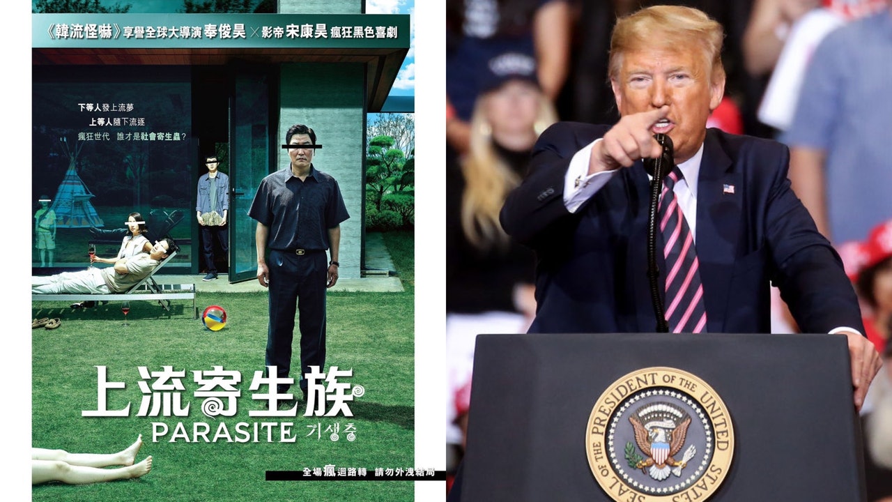 《上流寄生族》奧斯卡封神威脅大美國主義?分析特朗普嬲嬲豬原因 《上流寄生族》奧斯卡封神威脅大美國主義?分析特朗普嬲嬲豬原因