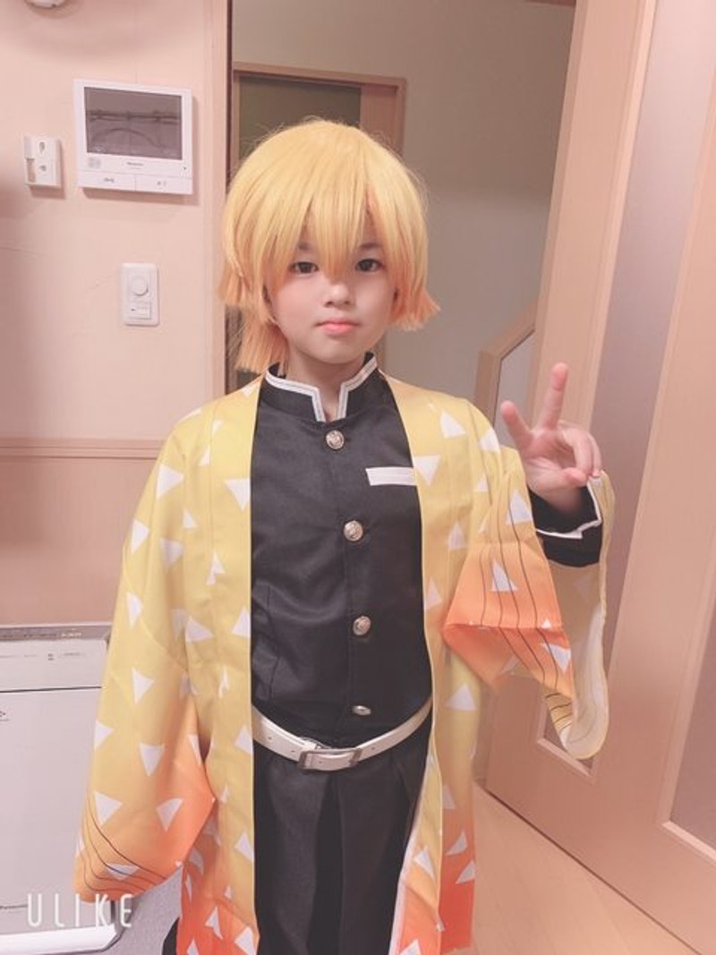 鬼滅之刃│神還原雷之呼吸！ 激萌9歲童cosplay我妻善逸日本爆紅