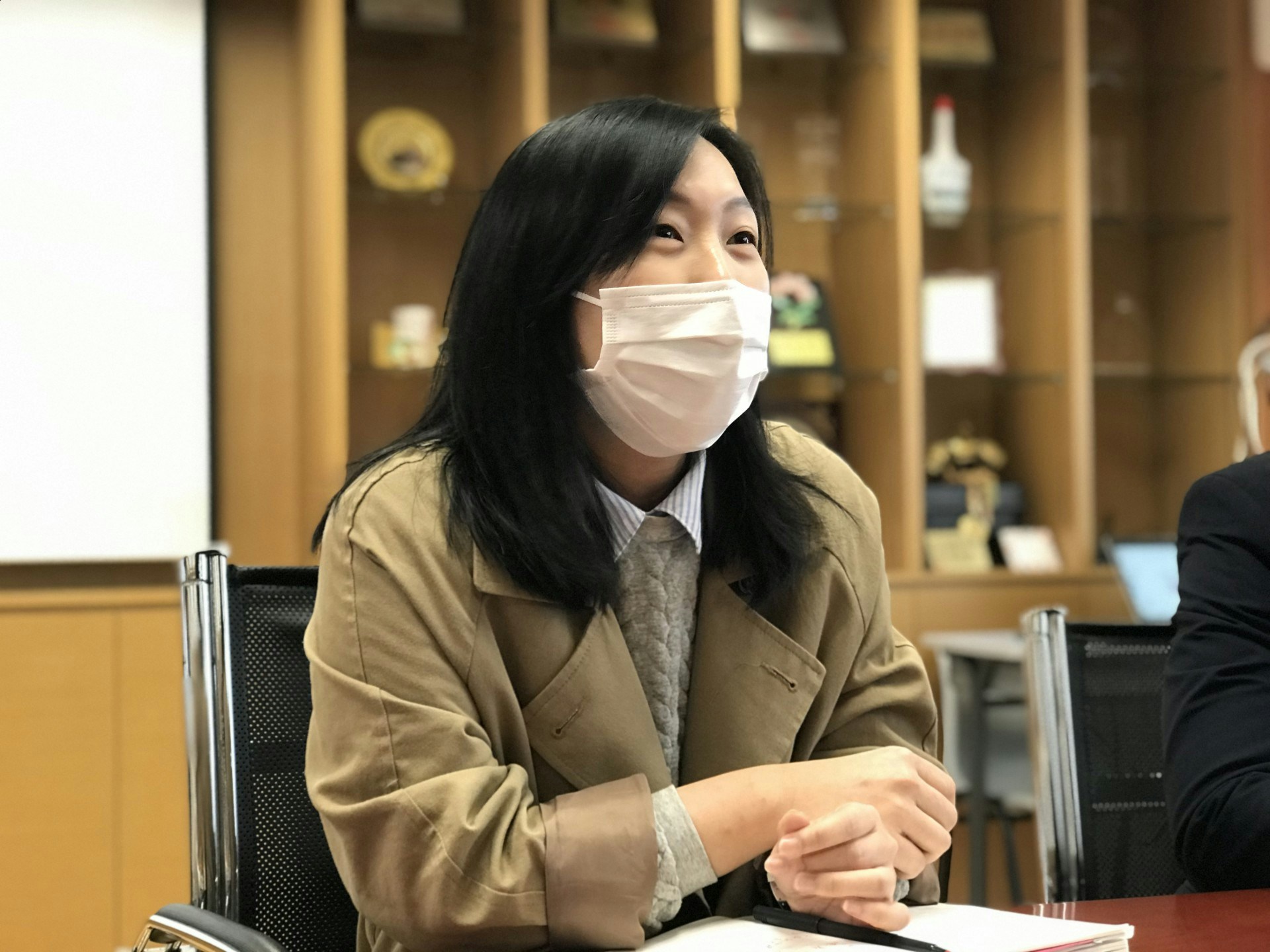 伯裘書院副校長馮順寧直言，難估算何時能復課，故該校教學團隊努力以不同方式吸引同學參與電子學習。（鄧穎琳攝）