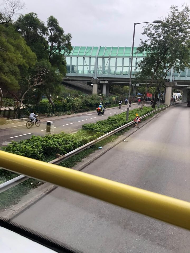 大埔單車徑驚見交通警駕電單車警 趕往處理有人受傷車禍 香港01 18區新聞