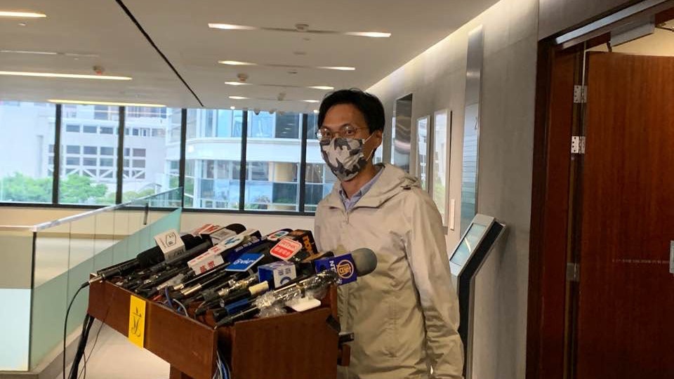 【立法會選舉】朱凱廸憂新指引窒礙初選 選管會:無改候選人定義 【立法會選舉】朱凱廸憂新指引窒礙初選 選管會:無改候選人定義