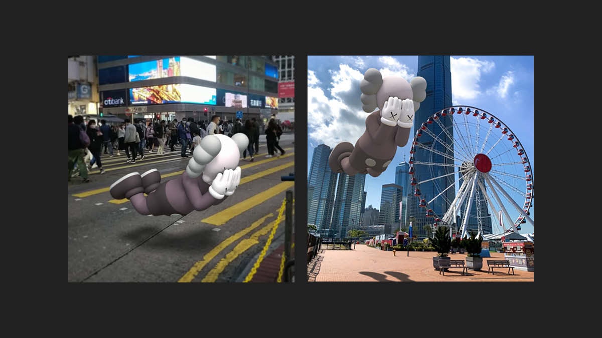 【KAWS】巨型COMPANION玩擴增實境　限量25件AR雕塑跟你環遊世界