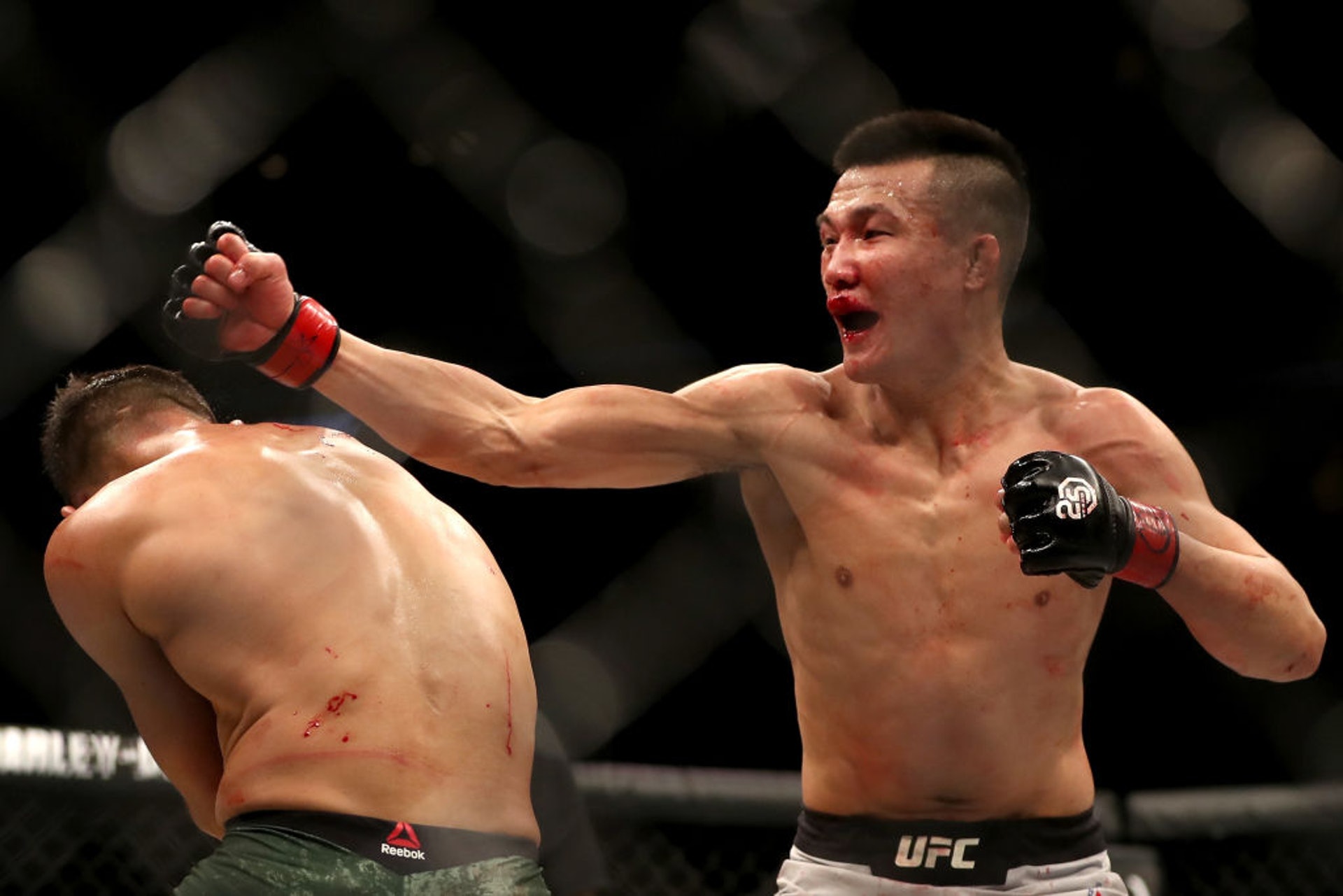 UFC韓國拳手"Korean Zombie"鄭贊成。(圖片來自:Getty Imgaes) UFC韓國拳手"Korean Zombie"鄭贊成。(圖片來自:Getty Imgaes)