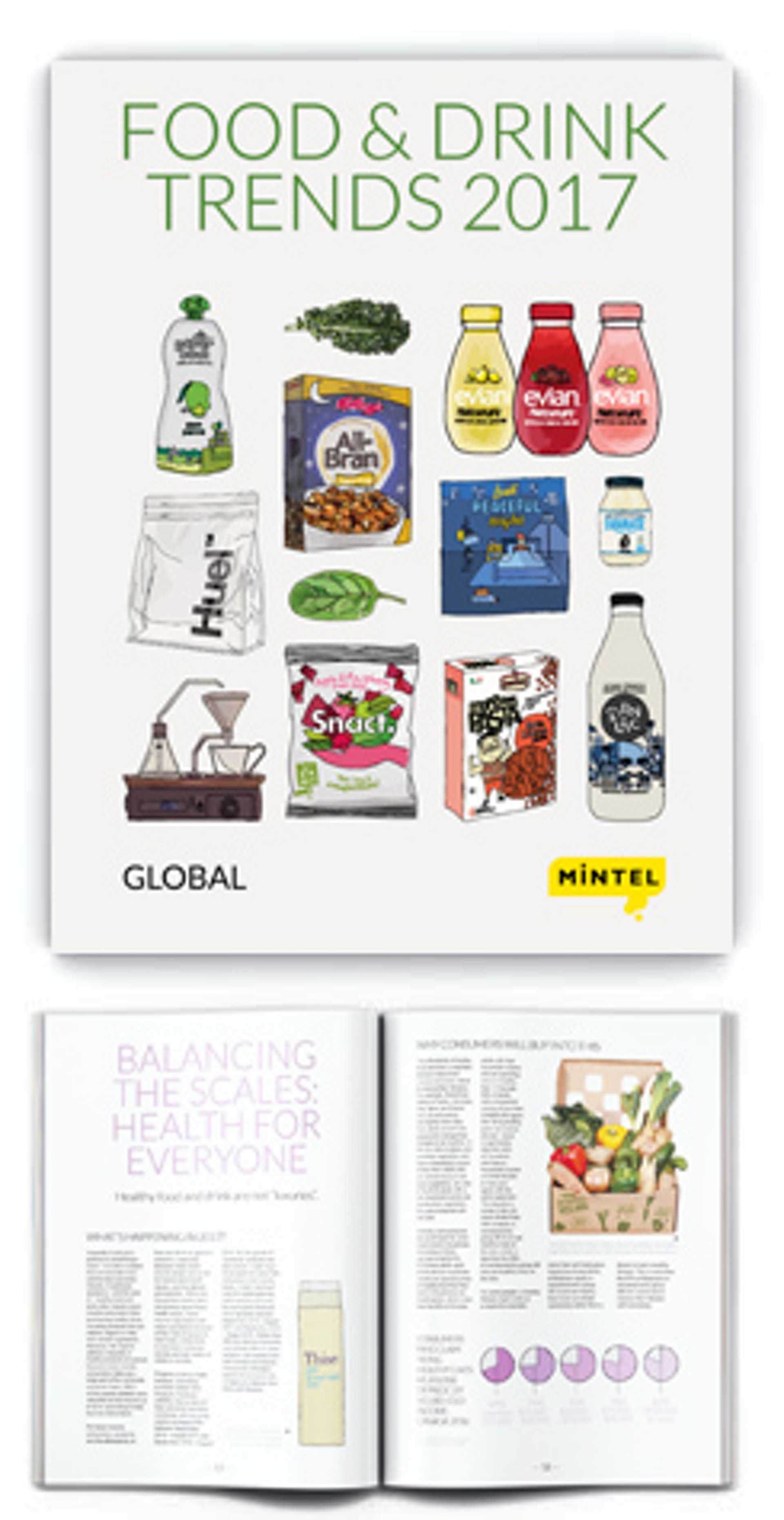 《Mintel’s 2017 global food and drink report》分析了6大影響全球飲食及飲品市場的主要趨勢。(www.mintel.com) 《Mintel’s 2017 global food and drink report》分析了6大影響全球飲食及飲品市場的主要趨勢。(www.mintel.com)