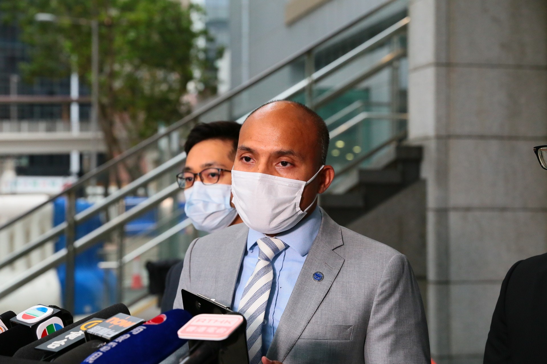 網絡安全及科技罪案科警司莫俊傑。（孔繁栩攝）