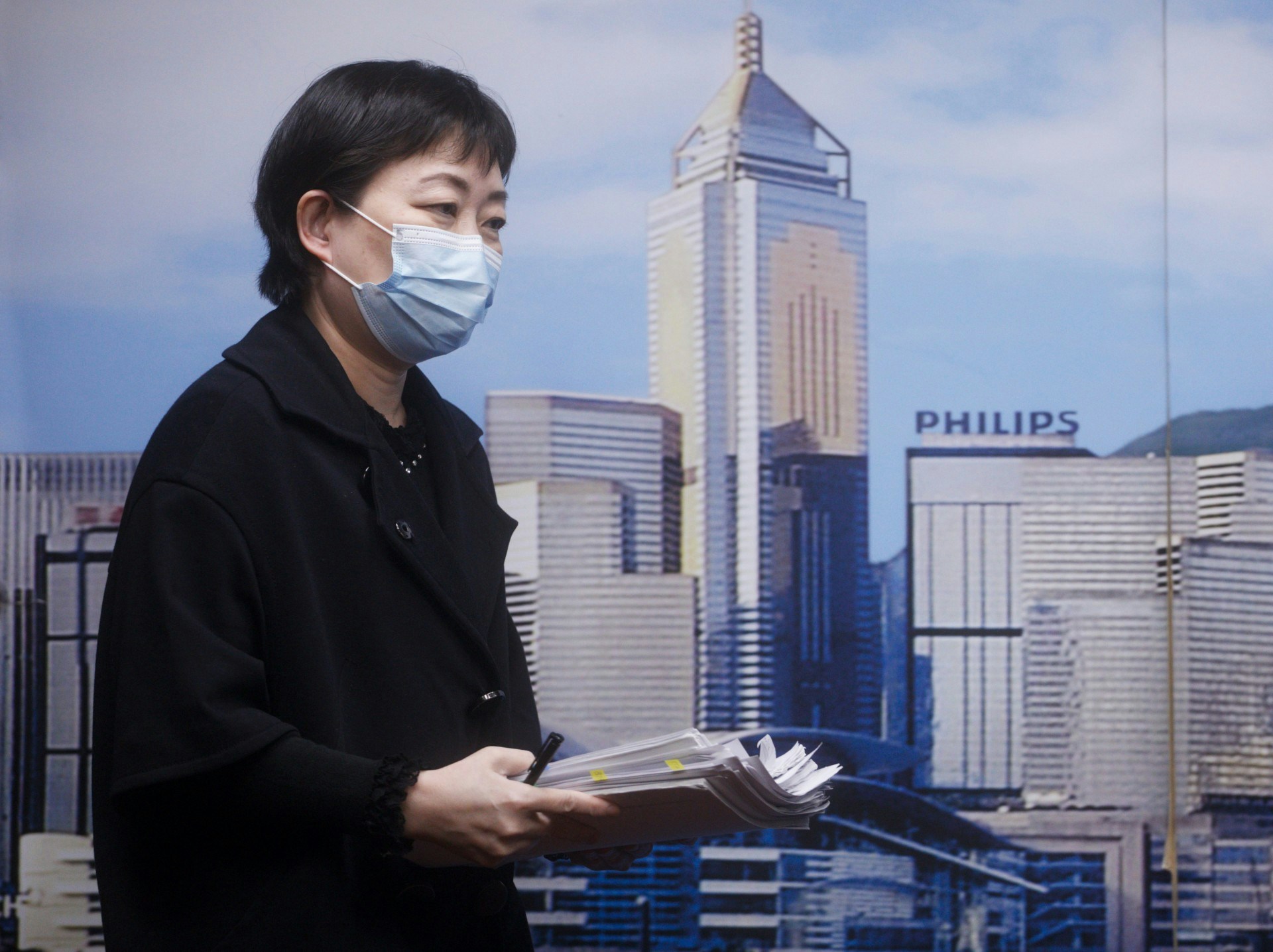 衞生署衞生防護中心傳染病處主任張竹君相信，相關確診者在秘魯當地感染的機會最大。（余俊亮攝）