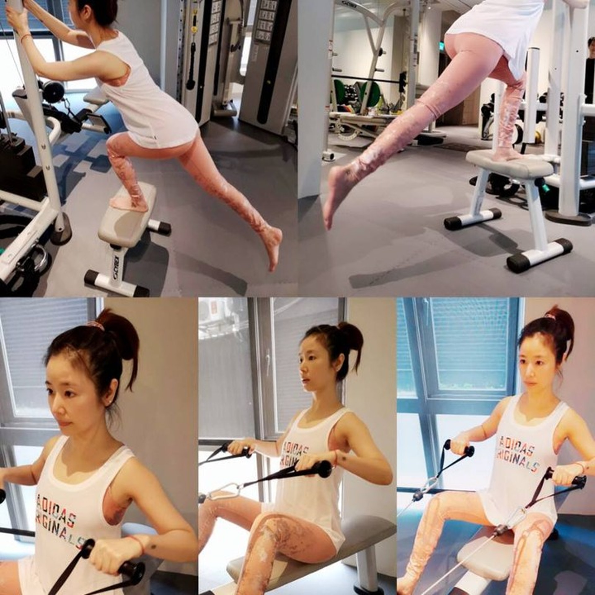 Gym room都沒少去。(IG@loveruby_official) Gym room都沒少去。(IG@loveruby_official)