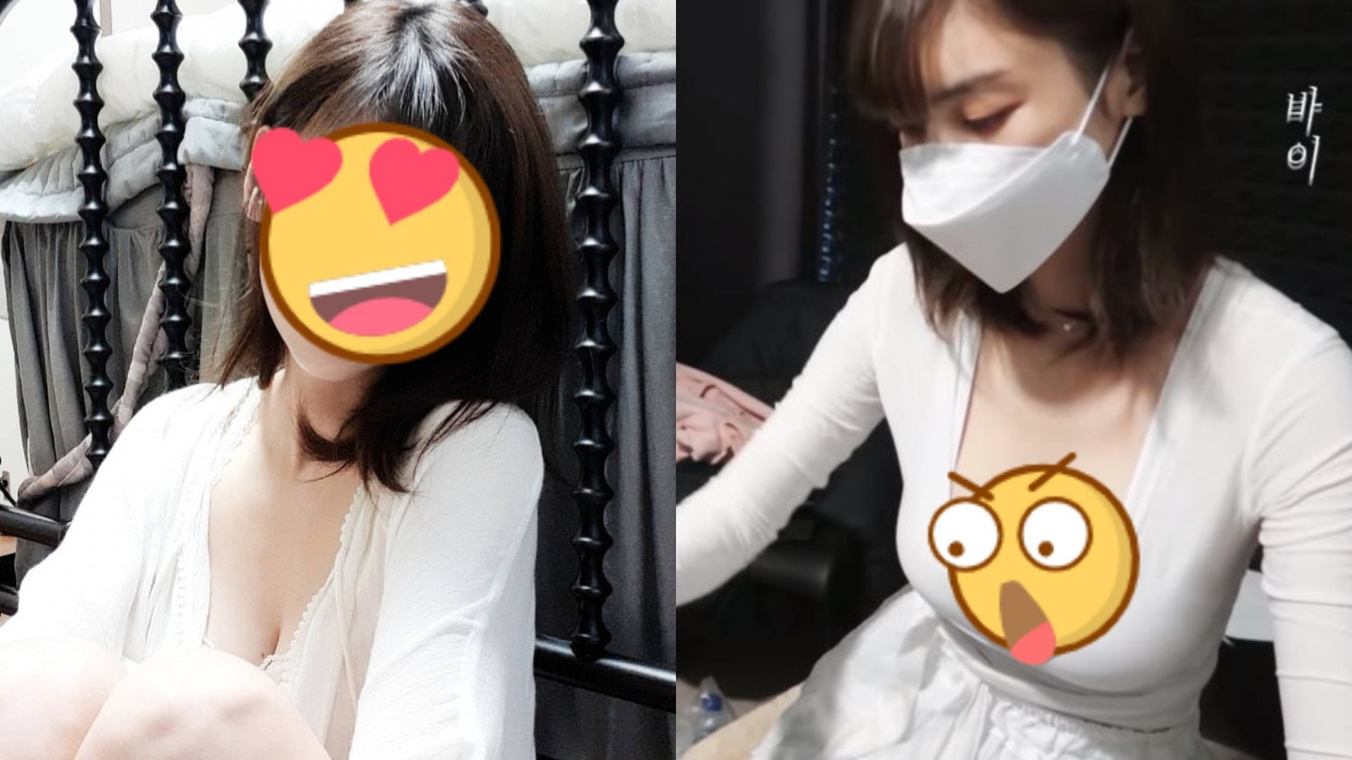 翻版李元玲？韓鋼琴女神低胸曬琴技　彈到一半除口罩真面目現形