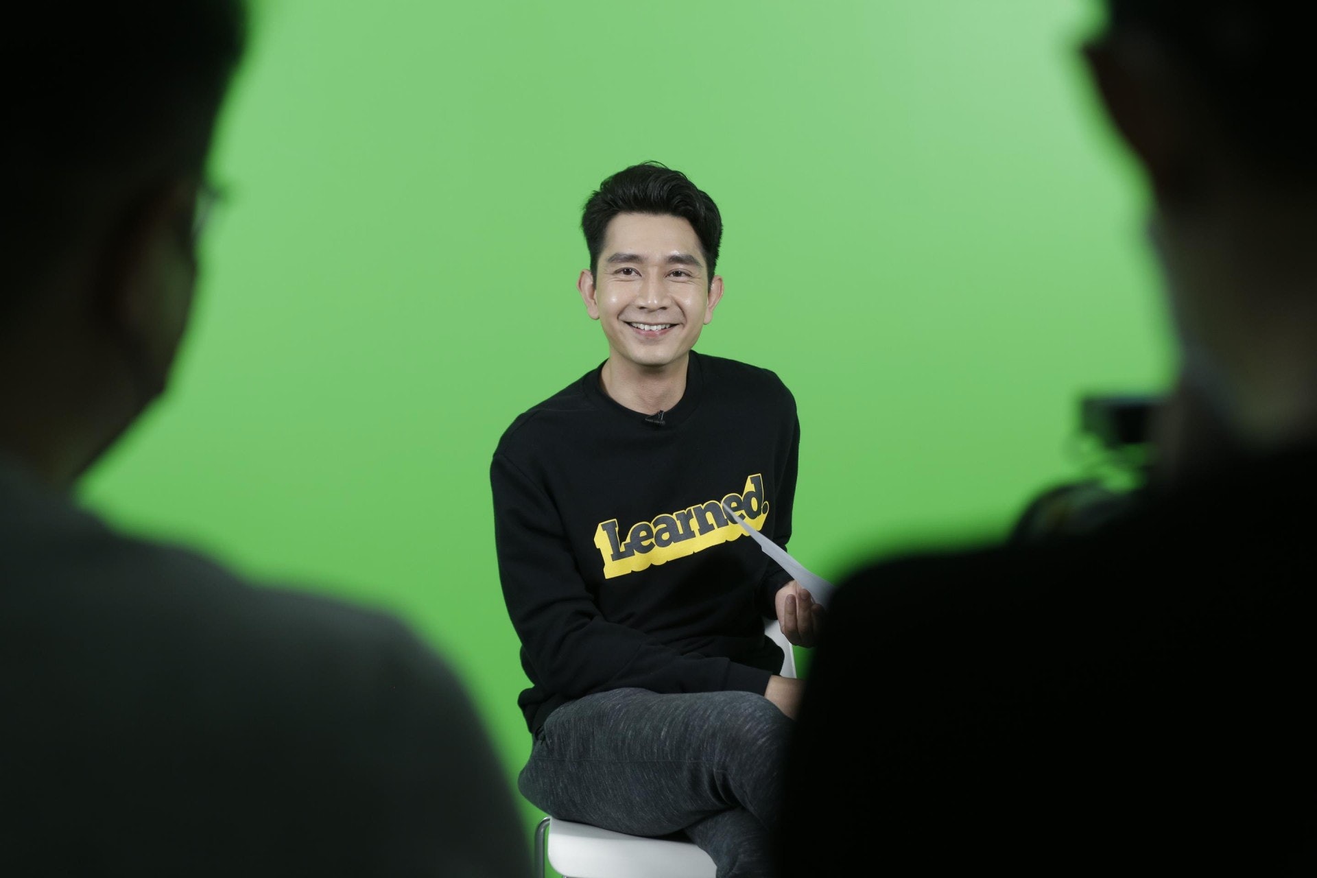 跟星爺開編劇會都有一定禁忌,「至少唔好玩玩下,開緊會嘛!」(陳順禎 攝) 跟星爺開編劇會都有一定禁忌,「至少唔好玩玩下,開緊會嘛!」(陳順禎 攝)