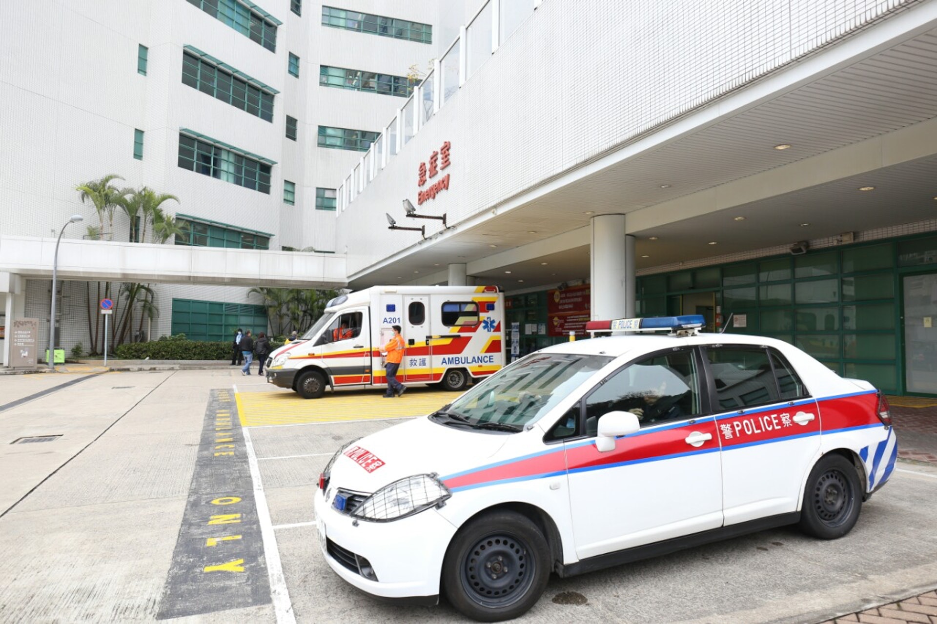 男警曾往將軍澳醫院急症室求診,但當時被診斷為肌肉痛症。(資料圖片) 男警曾往將軍澳醫院急症室求診,但當時被診斷為肌肉痛症。(資料圖片)