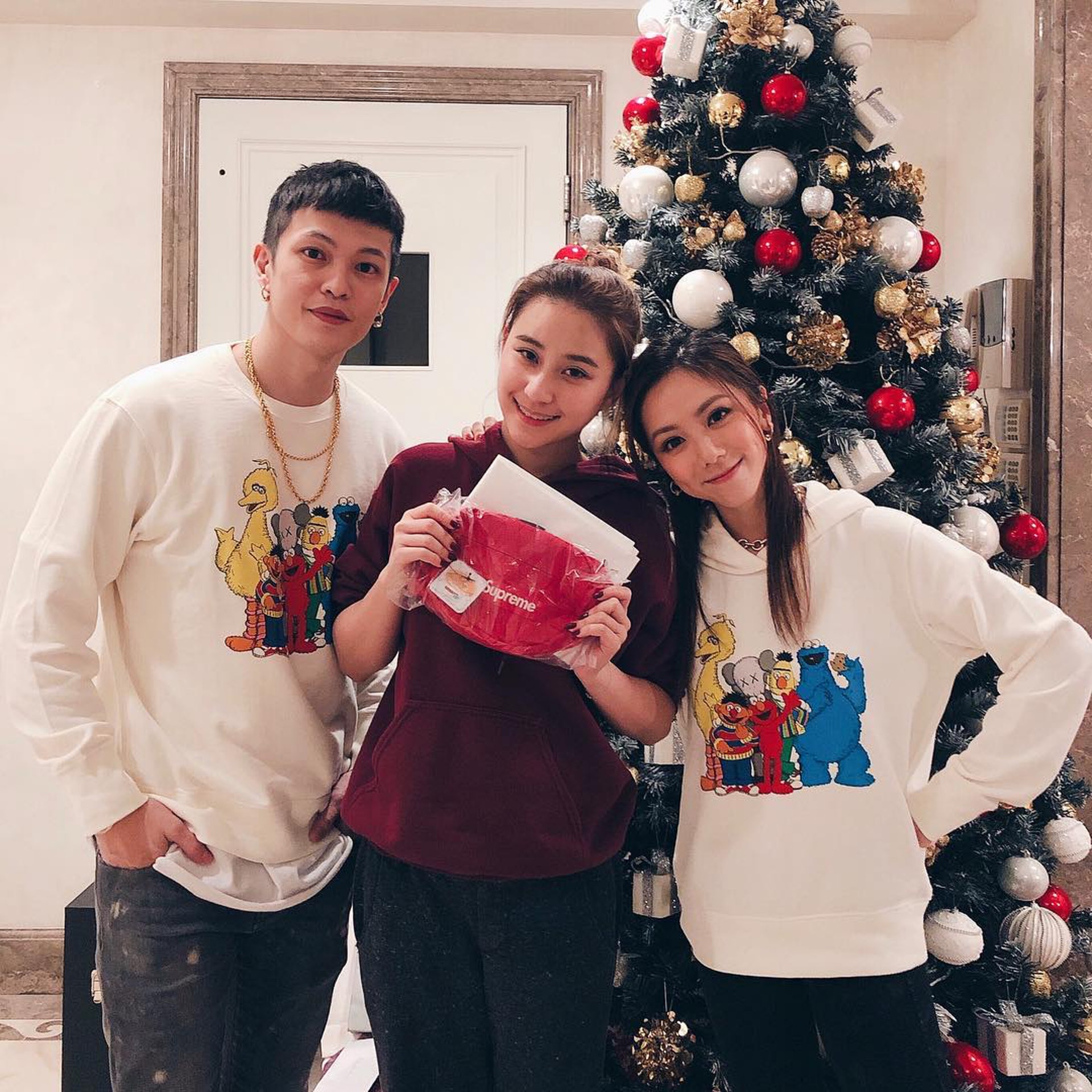 G.E.M.鄧紫棋(右)同魏俊傑(Mark)(左)(IG/ @markymark.23)
