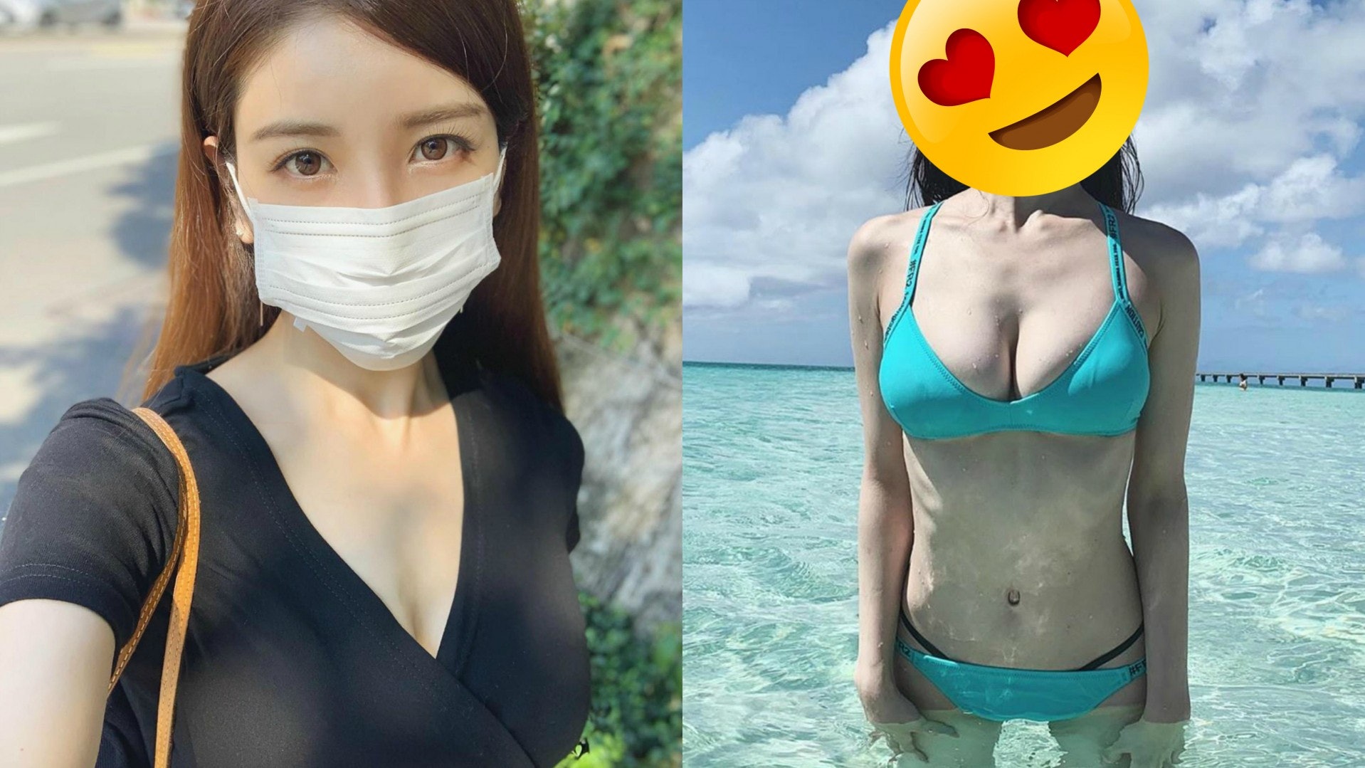 多圖 台灣極品口罩美女熱爆網絡真身原來係日本水着女星 香港01 即時娛樂