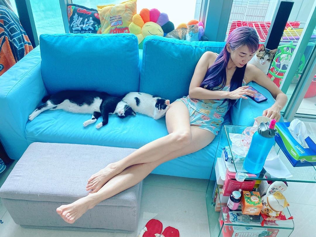 莊端兒嘅日常照片。（Instagram@xeniachong）