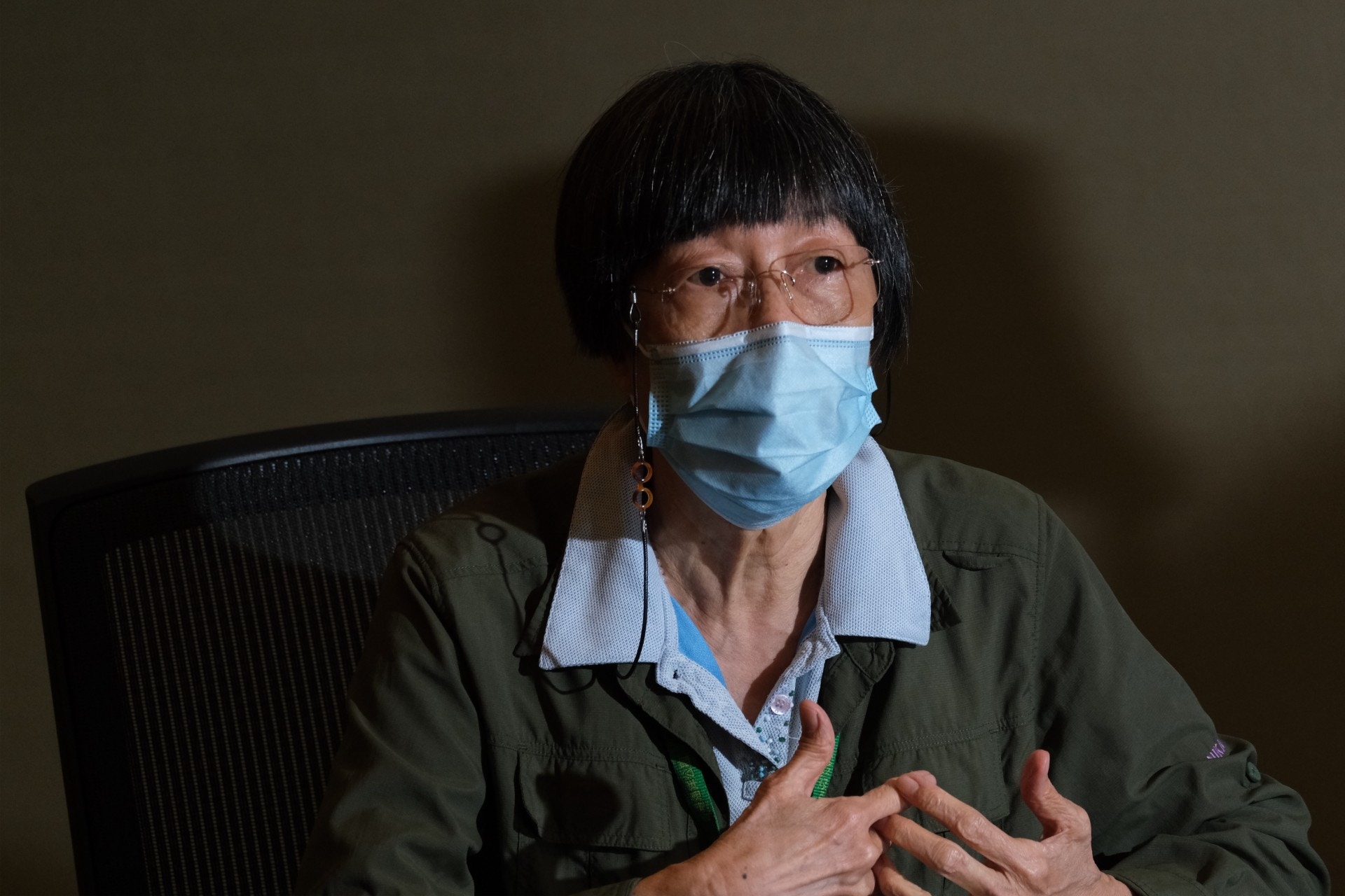 極地博物館基金有限公司創會人李樂詩認為,若然海洋公園不能繼續營運,對現時所飼養的動物有相當大傷害。(盧翊銘攝) 極地博物館基金有限公司創會人李樂詩認為,若然海洋公園不能繼續營運,對現時所飼養的動物有相當大傷害。(盧翊銘攝)