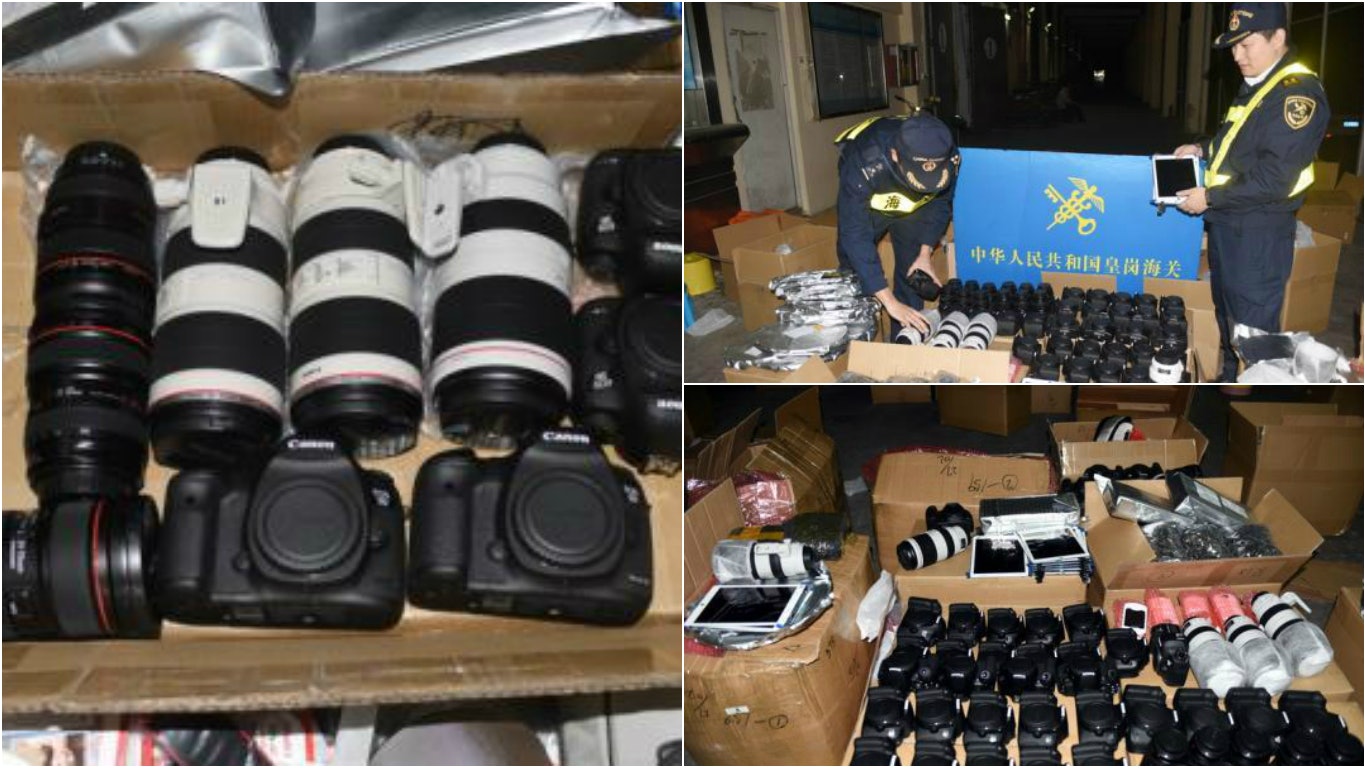 深圳皇崗海關查獲去年以來最大走私案 查獲價值逾1500萬電子產品 深圳皇崗海關查獲去年以來最大走私案 查獲價值逾1500萬電子產品