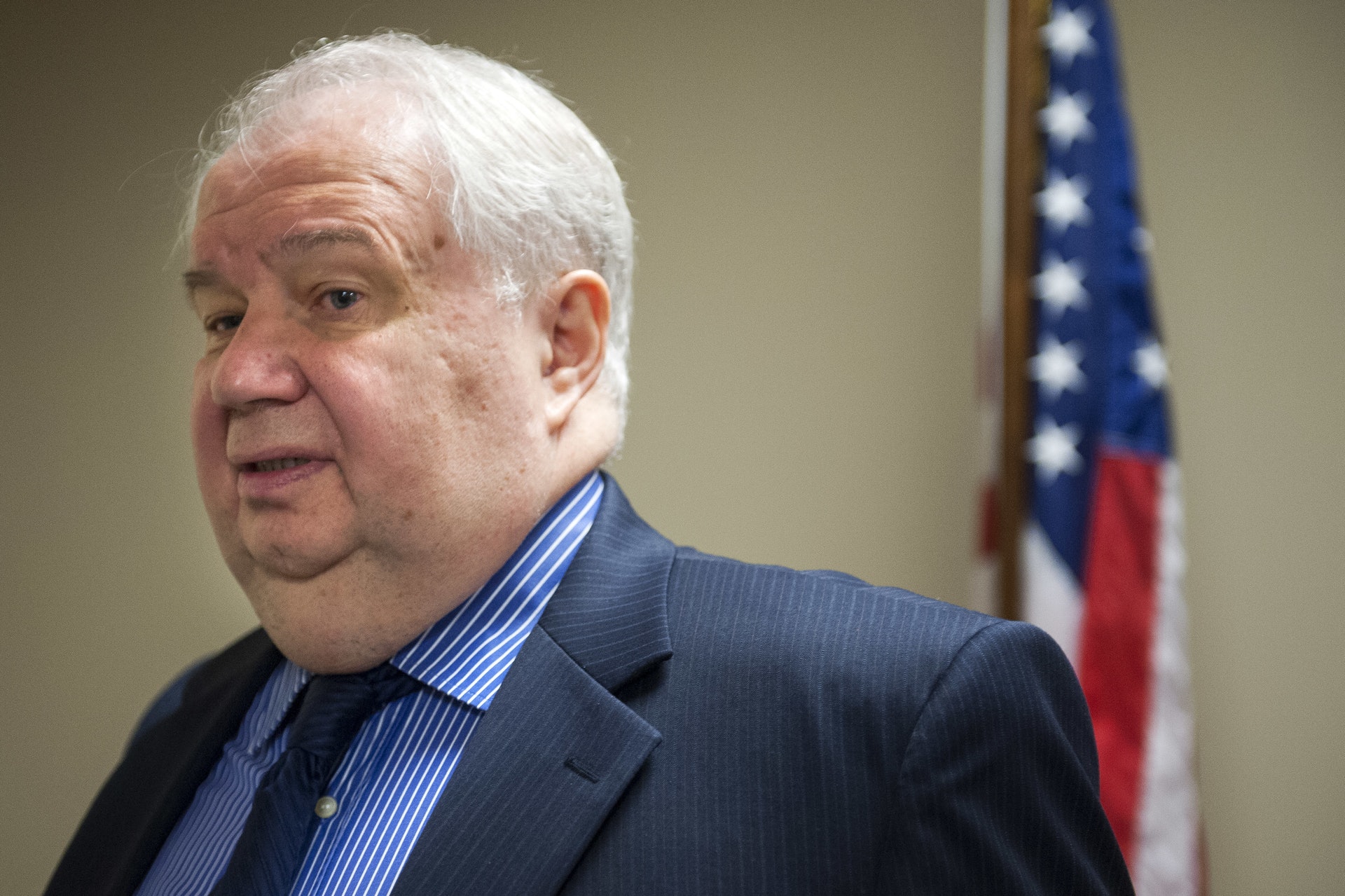 俄羅斯駐美國大使基斯利亞克(Sergey Kislyak)。(美聯社) 俄羅斯駐美國大使基斯利亞克(Sergey Kislyak)。(美聯社)