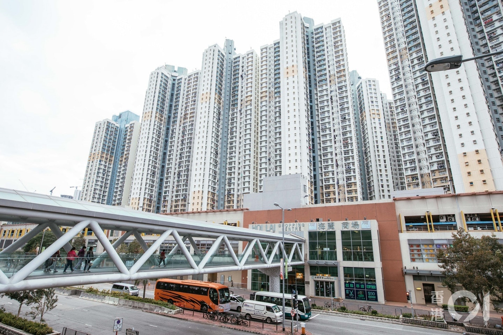 涉及瞞報擁有香港住宅物業的租戶居於深水埗海麗邨。（資料圖片 / 盧翊銘攝）