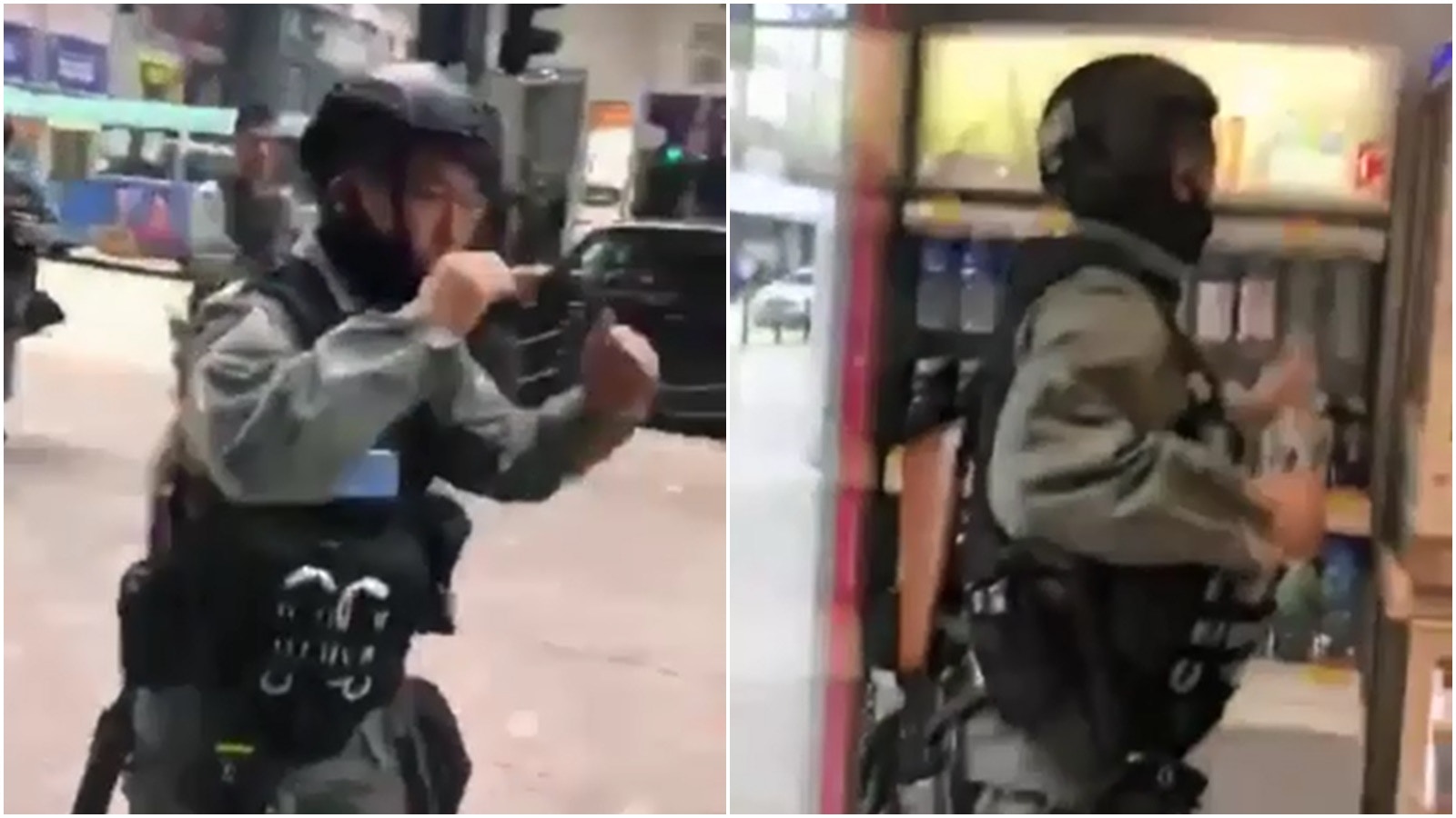 港版國安法｜網傳防暴警便利店取水未付錢　警澄清﹕已付清費用