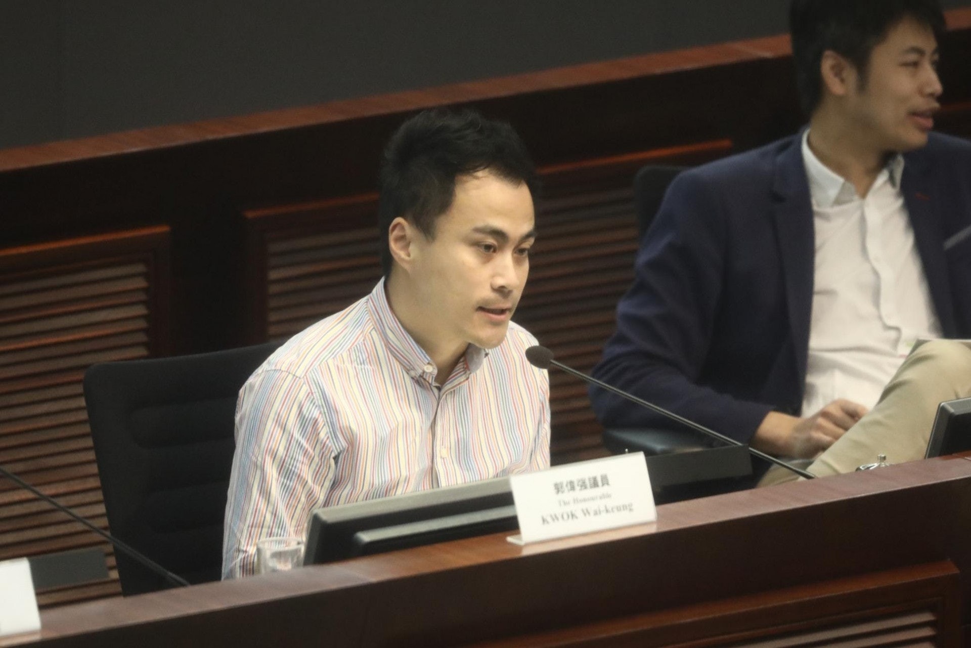 郭偉强建議法案委員會中止審議《條例草案》的工作並向內務委員會報告其中止工作的決定。（資料圖片/盧翊銘攝）