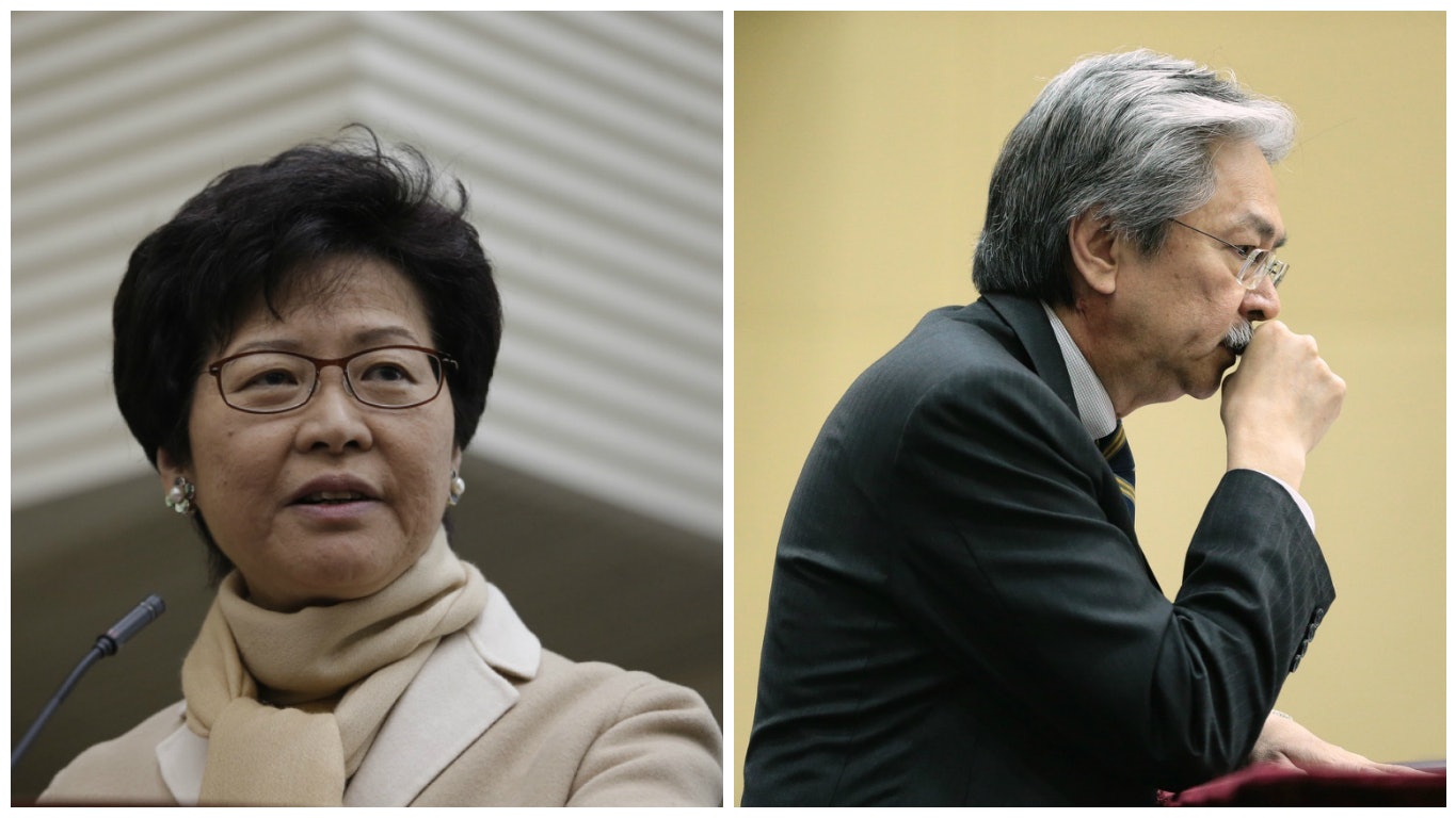 【特首選戰】大戰在即 曾俊華角色扮演練辯才 林鄭讀政策儲彈藥 【特首選戰】大戰在即 曾俊華角色扮演練辯才 林鄭讀政策儲彈藥