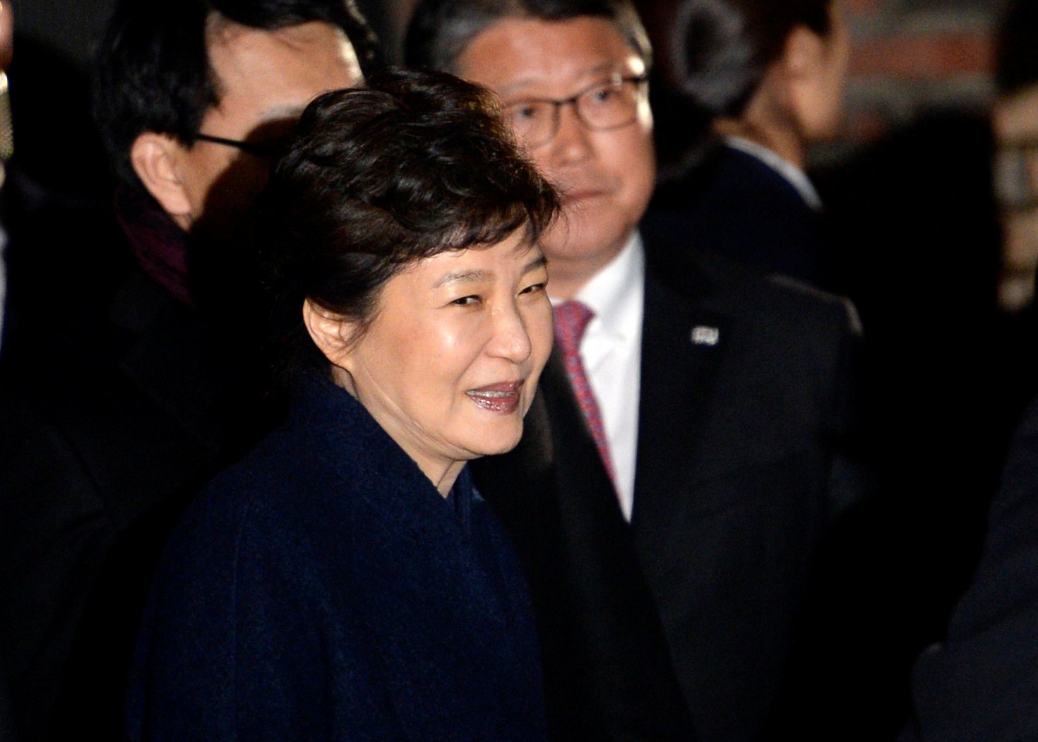朴槿惠周日（12日）搬離青瓦台返回首爾三成洞的私人住所。（美聯社）