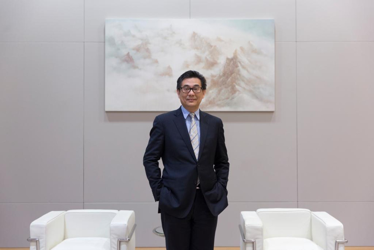 政府將於年中更新「資料一線通」,政府資訊科技總監楊德斌望未來做得更好。(江智騫攝) 政府將於年中更新「資料一線通」,政府資訊科技總監楊德斌望未來做得更好。(江智騫攝)