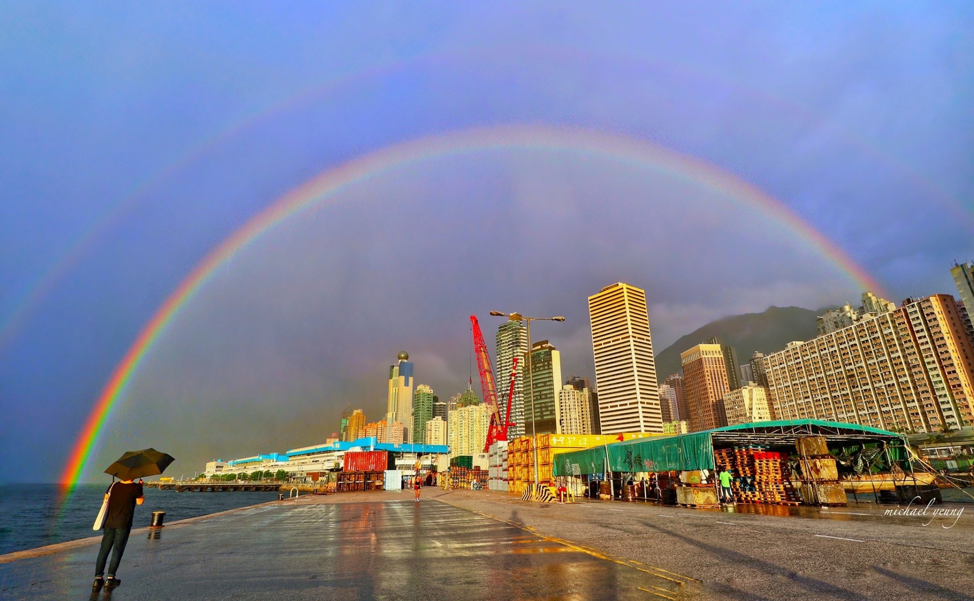 網民洗版點止雙彩虹仲有圓形彩虹天文台拆解為何會見到