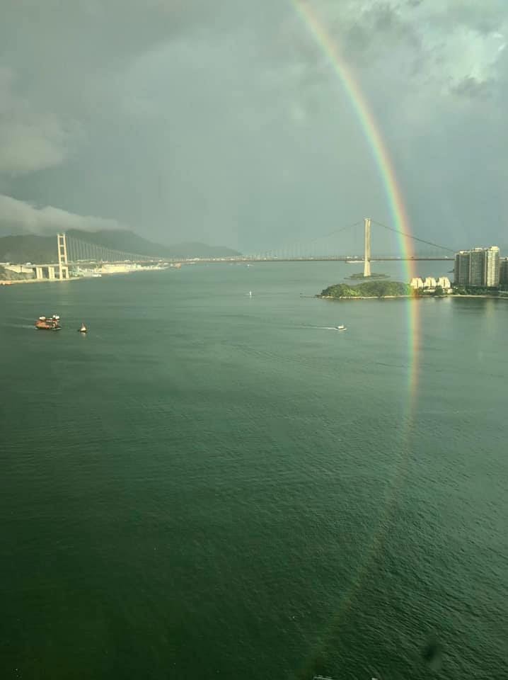 網民洗版點止雙彩虹仲有圓形彩虹天文台拆解為何會見到