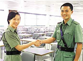 徐步高曾因警方內部考試成績優異，獲得警方刊物《警聲》訪問，分享考試心得。（網上圖片）