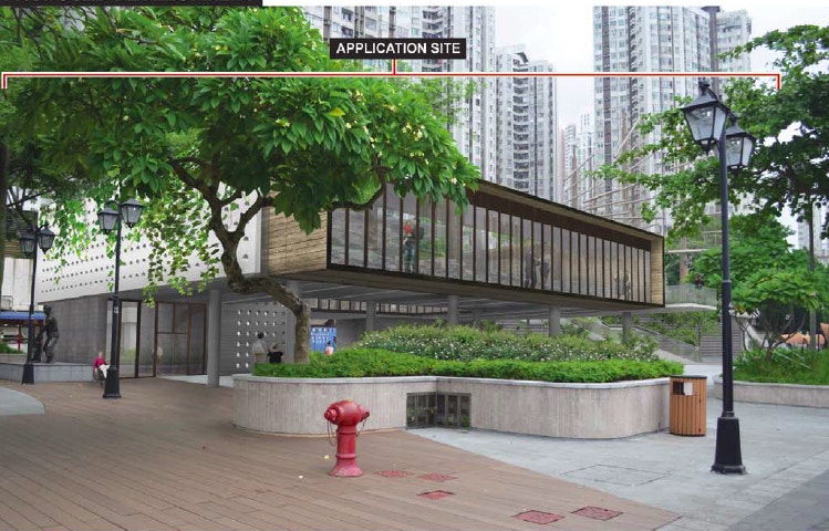 早前建議的稻香酒樓和漁民文化中心。（區議會）