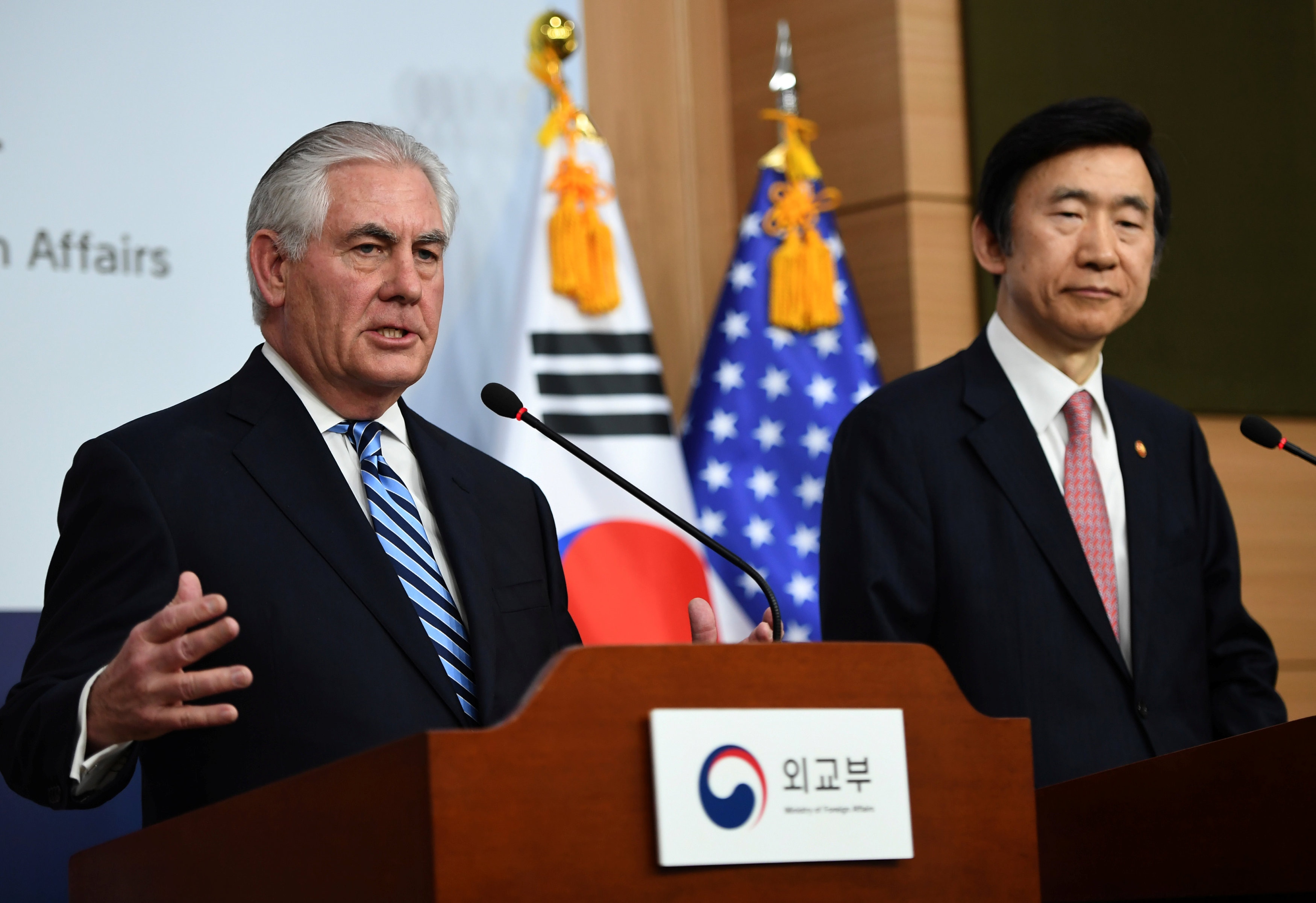 蒂勒森稱「戰略忍耐」政策已終結　美國對朝鮮態度轉趨強硬