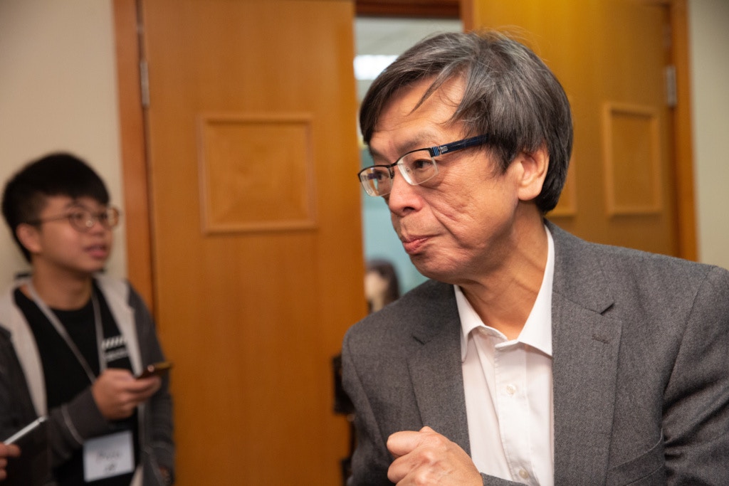 醫學會傳染病顧問委員會主席梁子超。（資料圖片 / 歐嘉樂攝）