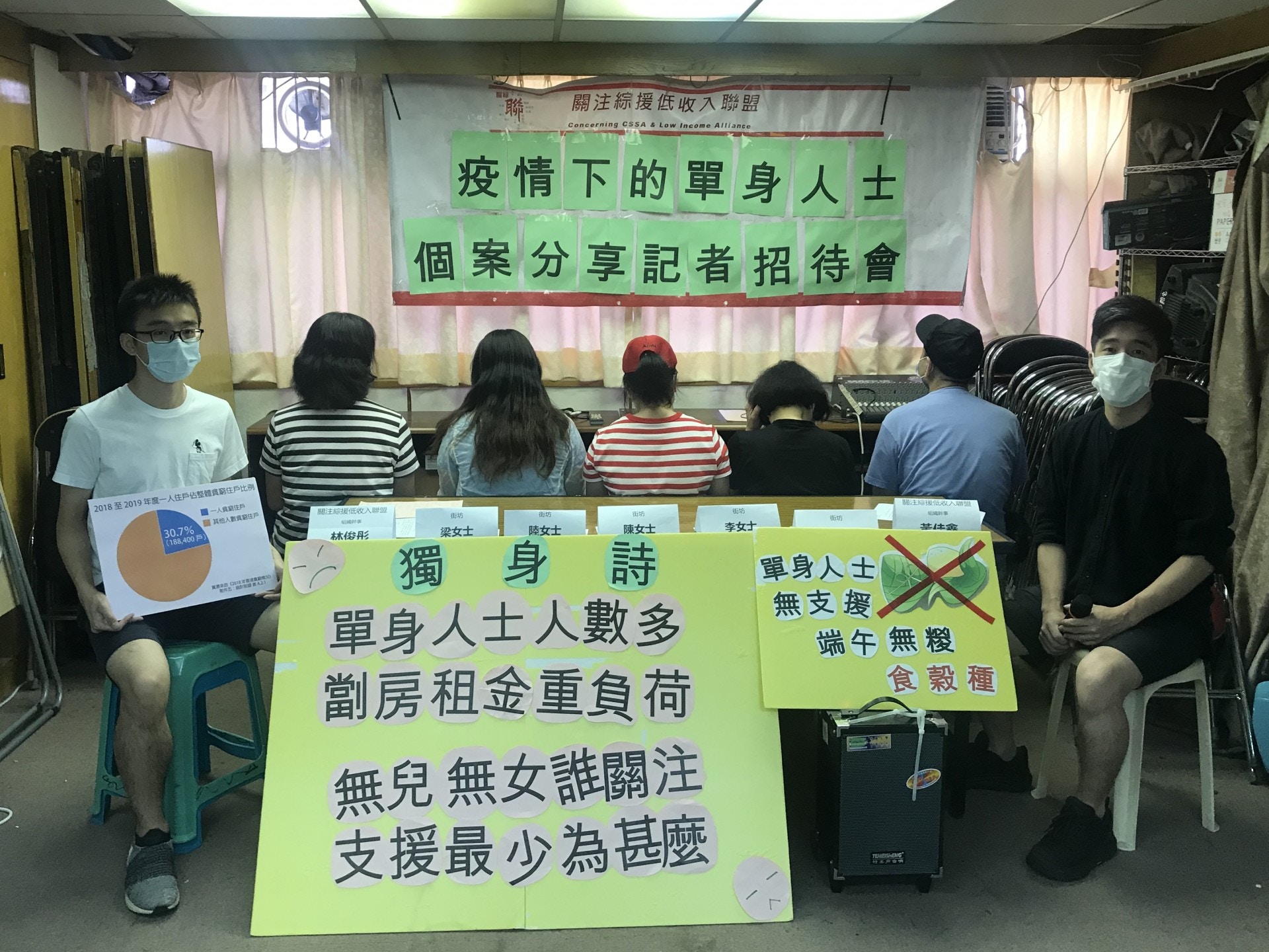 新冠肺炎︳居住劏房單身人士在疫情下支援不足　靠積蓄過活