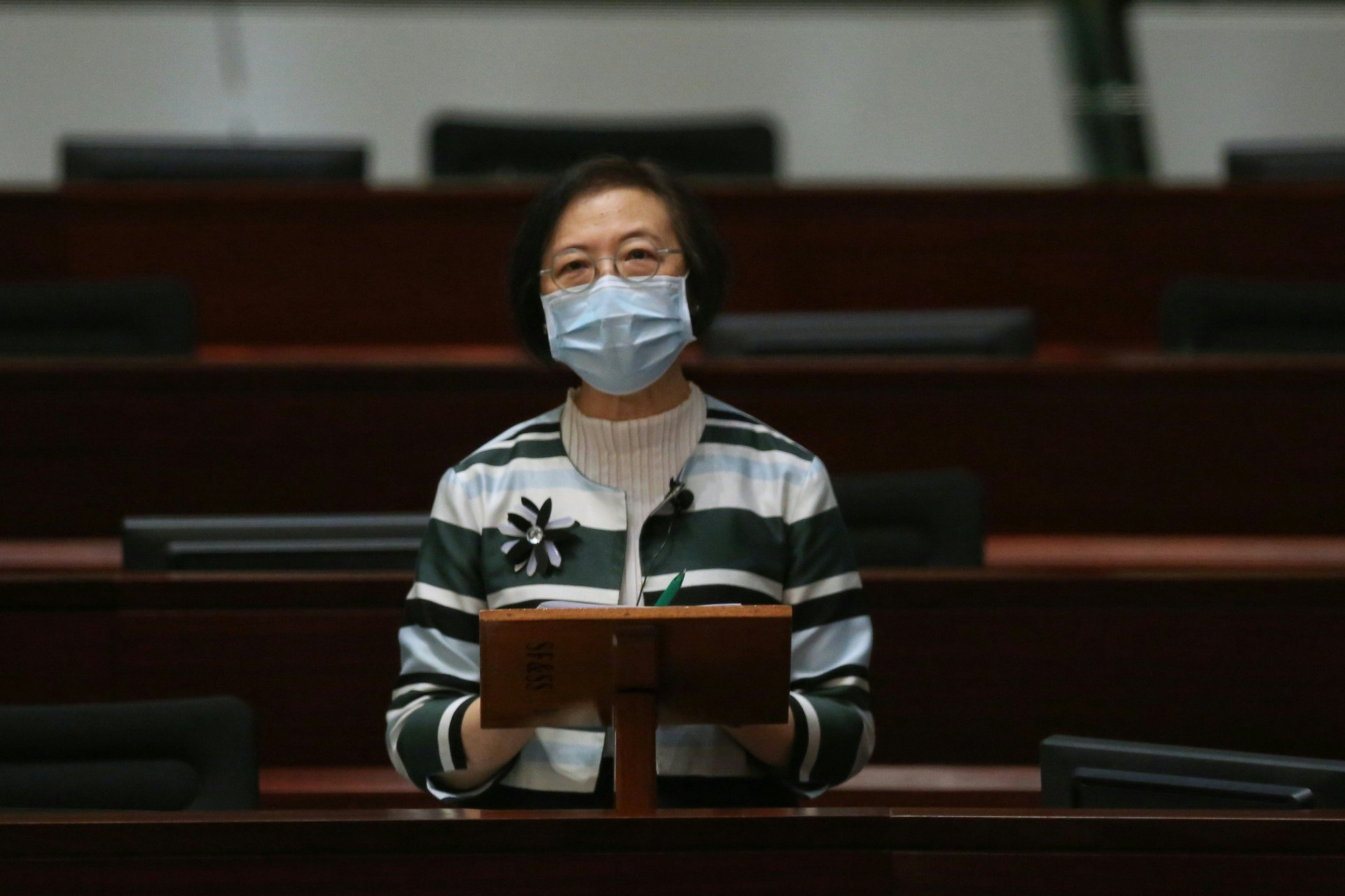 陳肇始透露,若首階段免檢疫人數仍有限額,或考慮開放預約。(張浩維攝) 陳肇始透露,若首階段免檢疫人數仍有限額,或考慮開放預約。(張浩維攝)