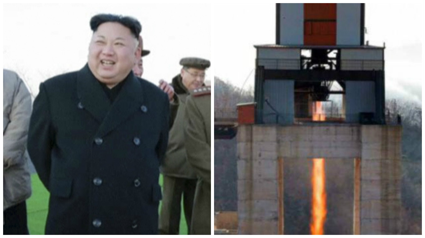 美國國務卿訪華朝鮮搞小動作　測試新型火箭引擎　4月或試射導彈
