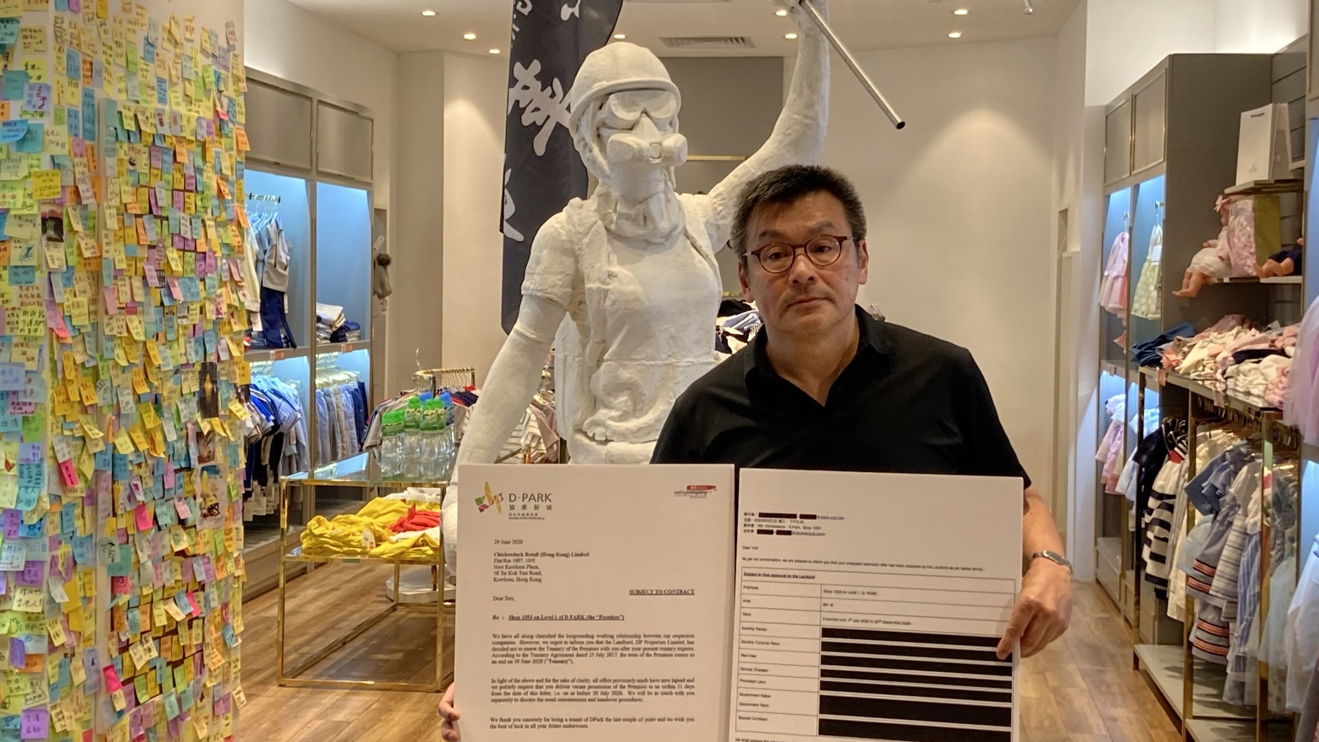 Chickeeduck移走民主女神像周小龍望國安法立法後仍留創作空間 香港01 社會新聞 Chickeeduck移走民主女神像周小龍望國安法立法後仍留創作空間 香港01 社會新聞