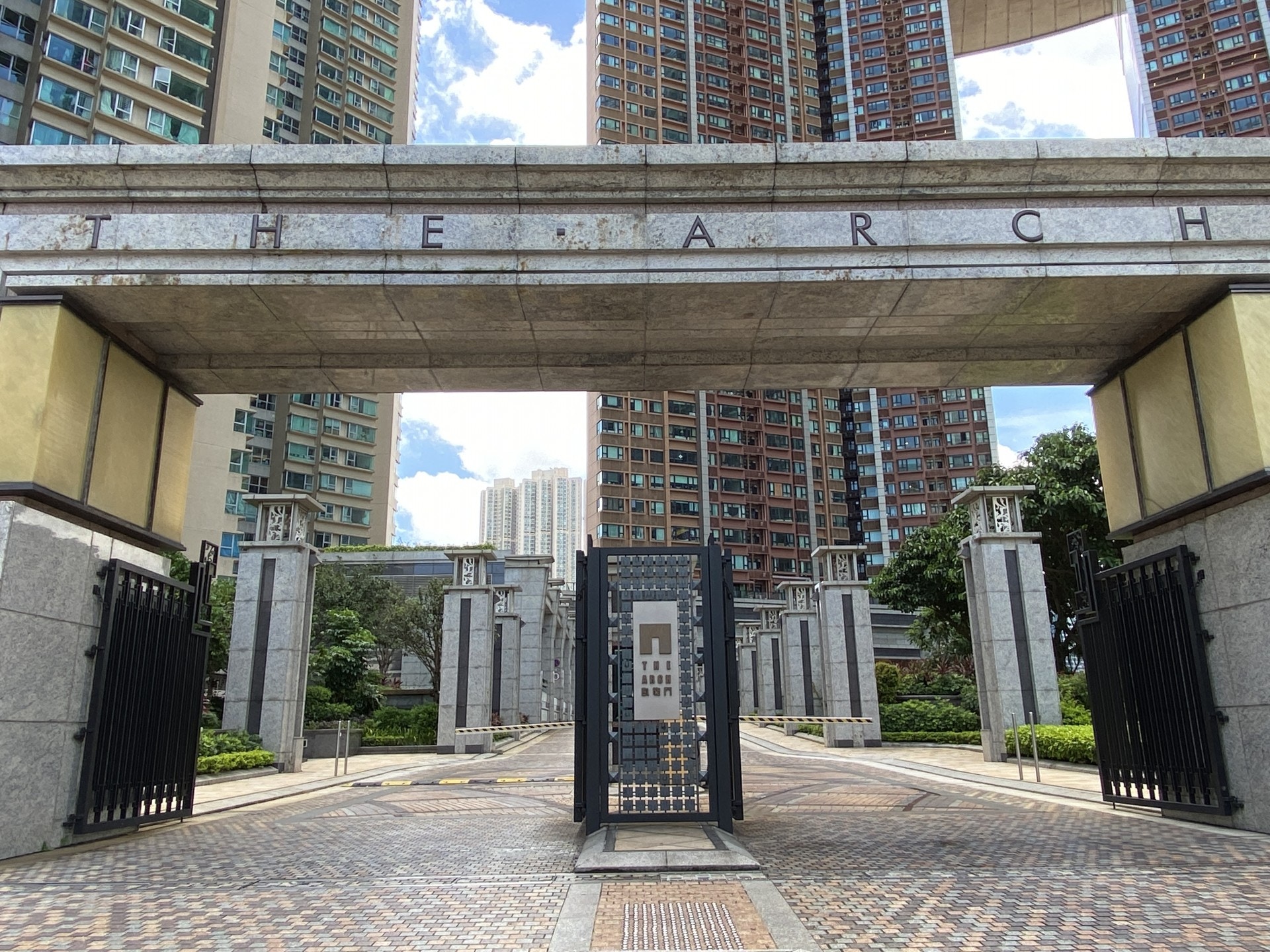 西九龍豪宅凱旋門。（資料圖片／蔡正邦攝）