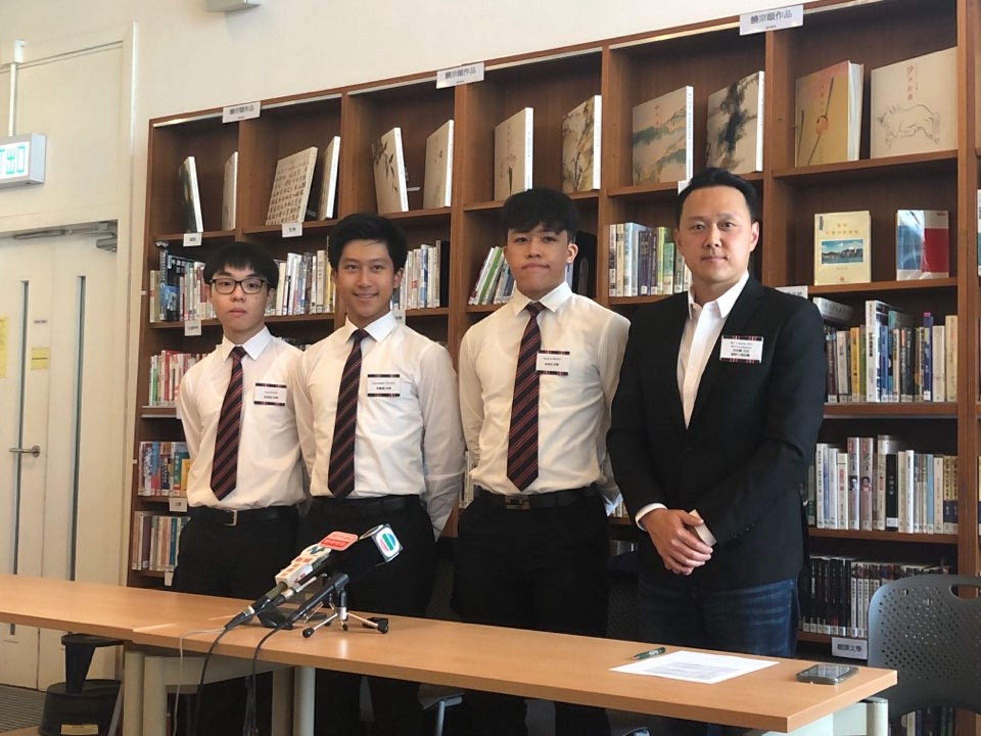 拔萃男書院去年只出產3位IB狀元,今年增至17名。(資料圖片/馬煒傑攝) 拔萃男書院去年只出產3位IB狀元,今年增至17名。(資料圖片/馬煒傑攝)